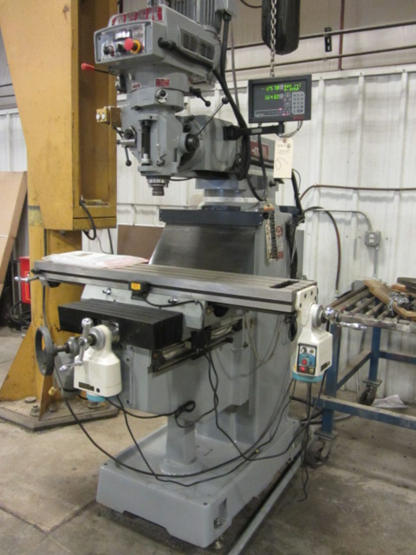 Acer E-Mill Model FVS-5VK Vertical Milling Machine with Variable Speeds to 3750 RPM, R-8, 10'' x - Image 2 of 10