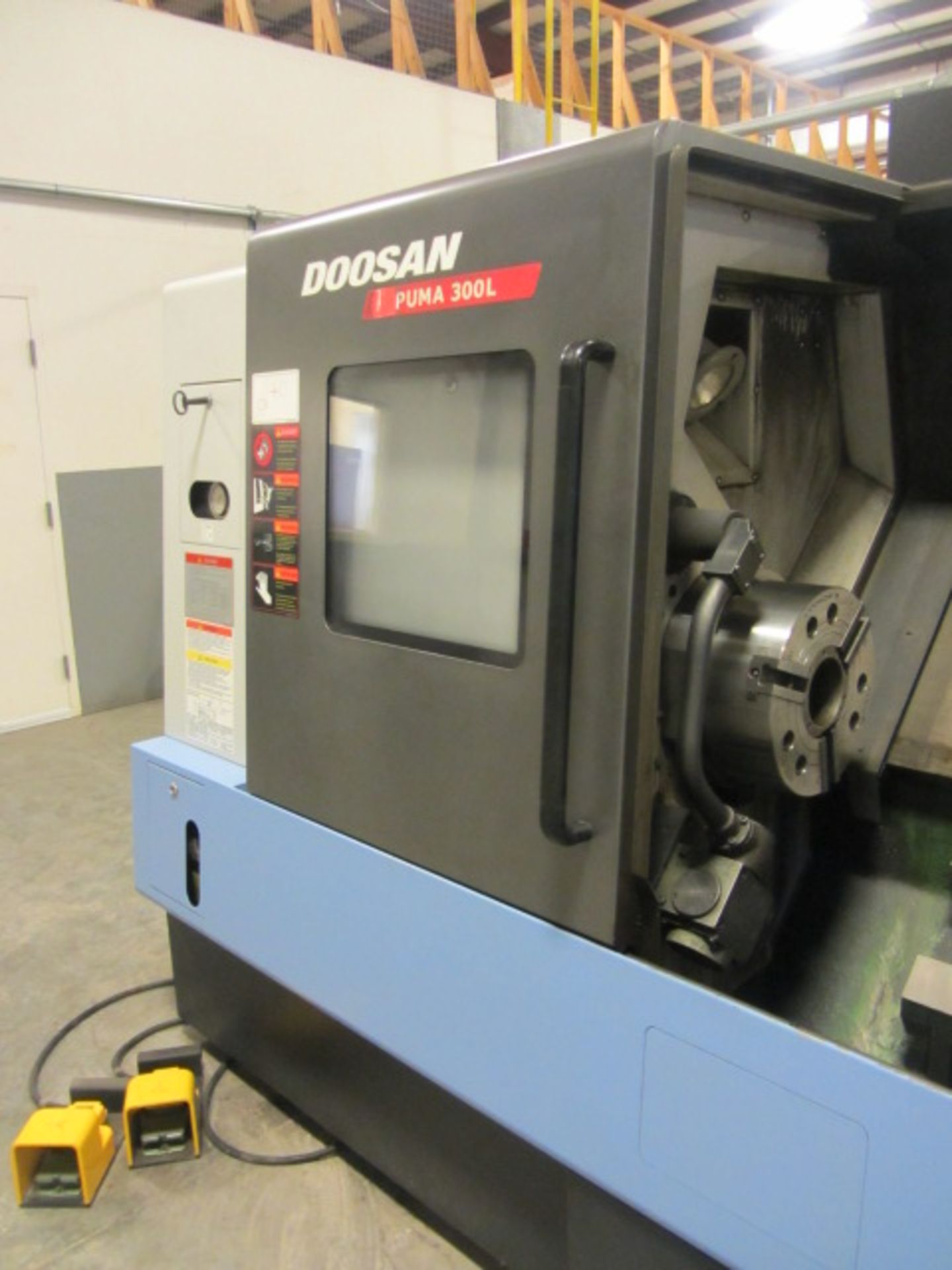 Doosan Puma Model 300LC CNC Turning Center with 12'' 3-Jaw Power Chuck, Approx 55'' Max Distance - Image 6 of 8