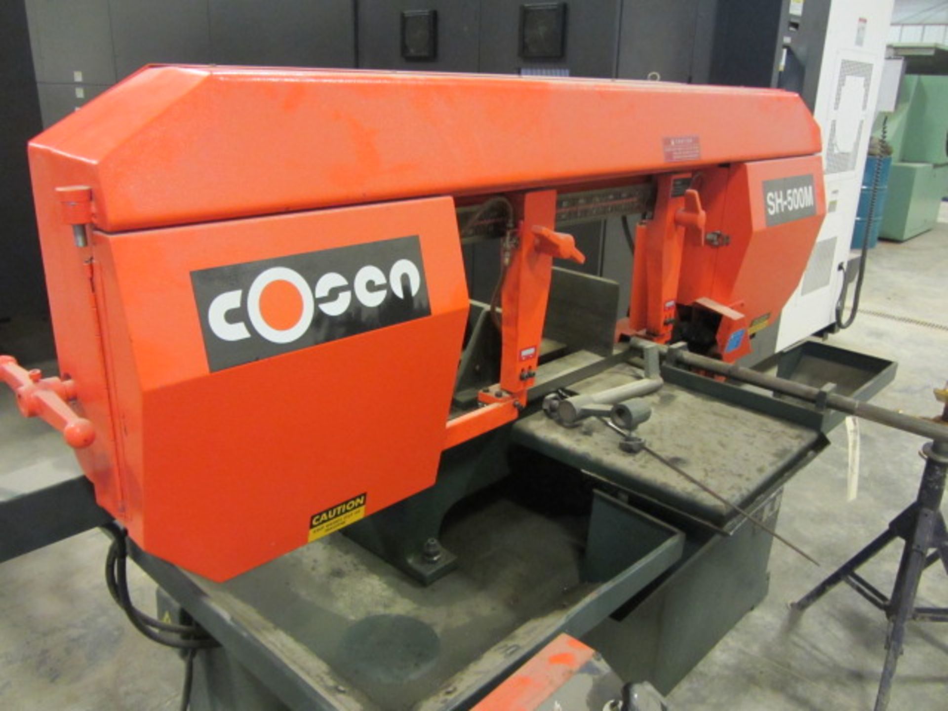 Cosen Model SH-500M Mitre Cutting Horizontal Bandsaw with 11'' Square, 11'' x 19'' Rectangle, 13'' - Image 2 of 7