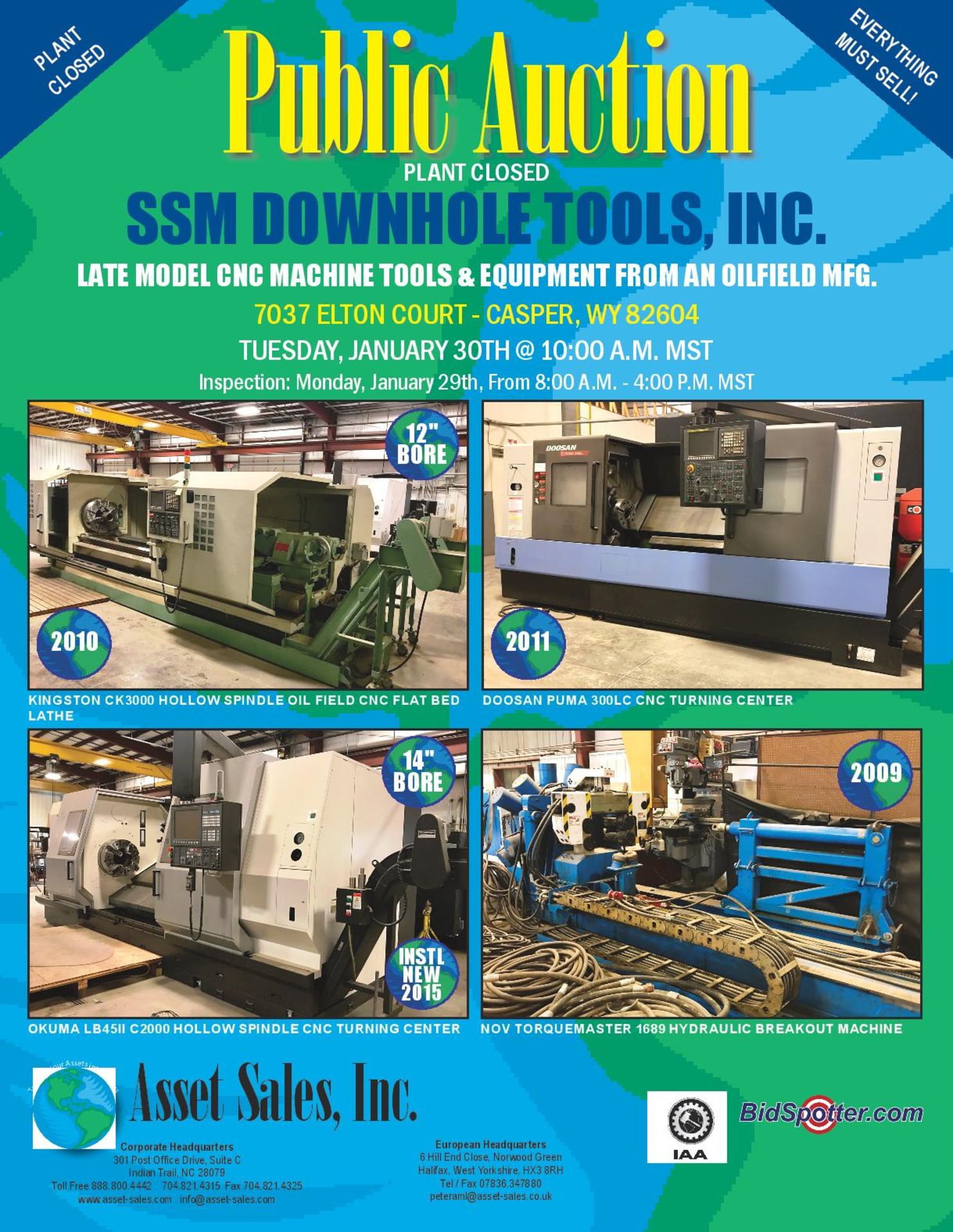 Click Here for Walk Thru Video - SSM DOWNHOLE TOOLS, INC.