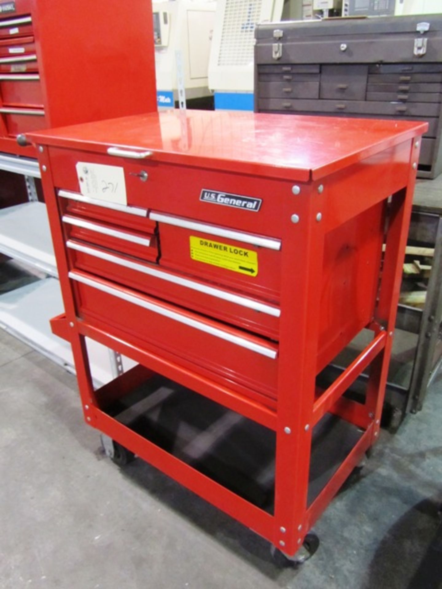 US General 5 Drawer Portable Toolbox