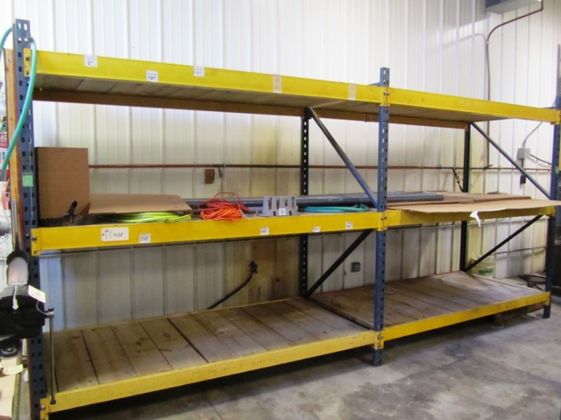 2 Sections Pallet Racking