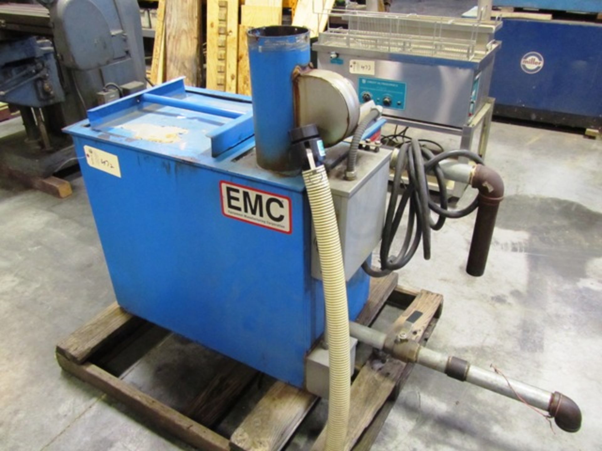 EMC Model 85E Coolant Evaporator Burn Off Unit, sn:8297211