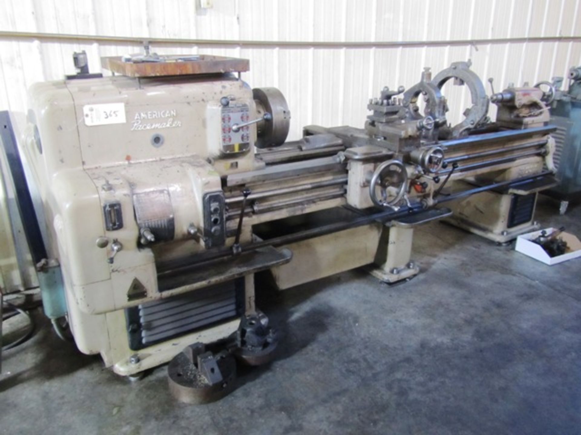 American Pacemaker 16'' Swing x 78'' Max Centers to Tailstock Engine Lathe with 12'' Diameter 3-