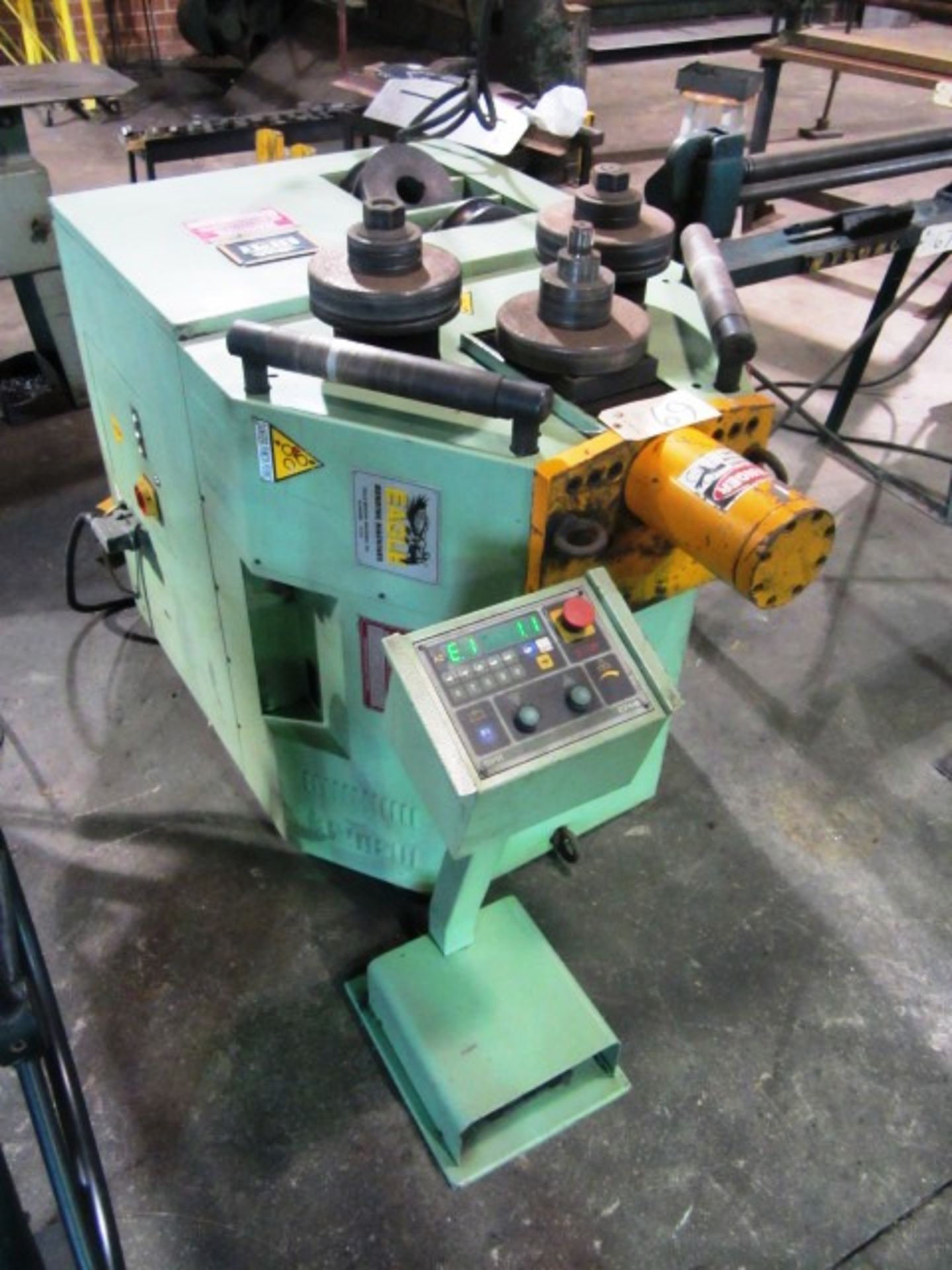 Eagle Model CP60H Universal Angle Bending Roll, Vertical / Horizontal Bender with 2-1/2'' Pipe, - Image 10 of 10