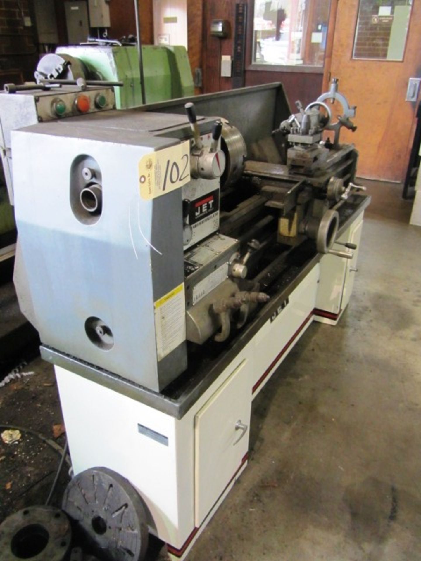 Jet Model GHLB1340 13'' Swing x 40'' Centers Engine Lathe, sn:6052114 - Image 5 of 7