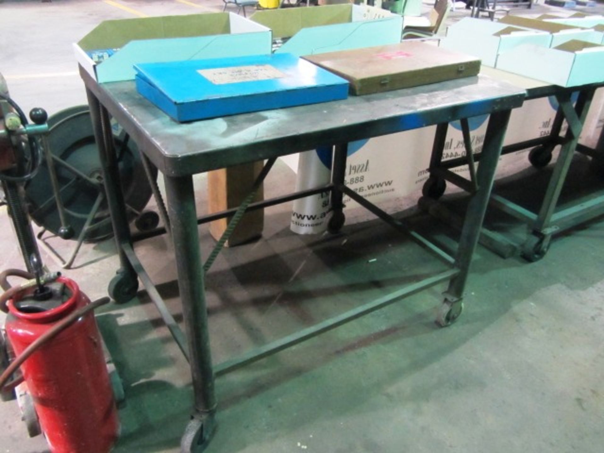 Portable Steel Table