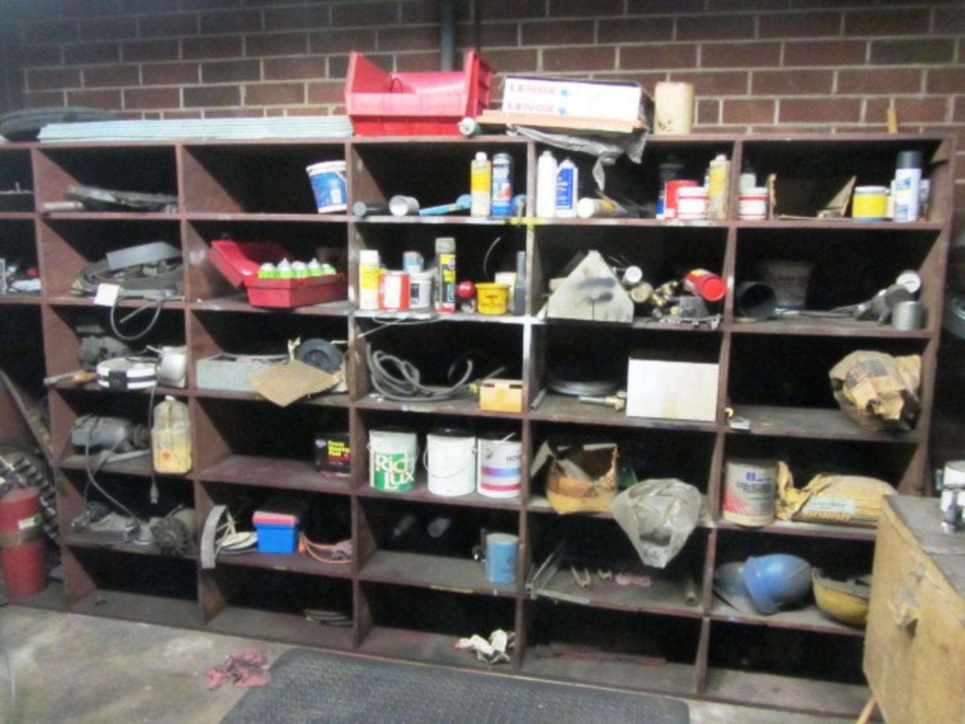 Contents of Maintenance Crib