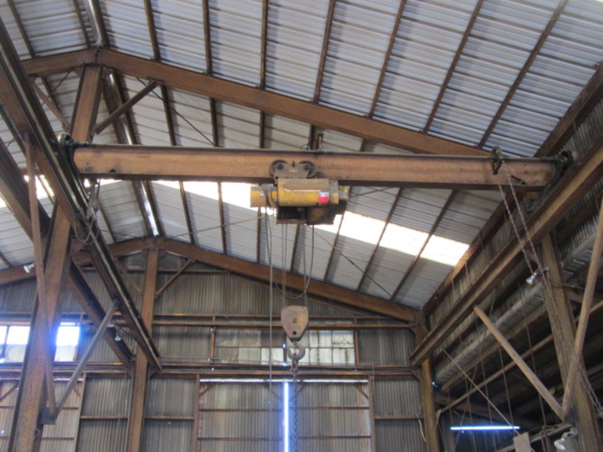 5 Ton Top Running Bridge Crane with Approx 20' Span x 15' Under Hook, Pendant Control for Up/Down - Image 5 of 5