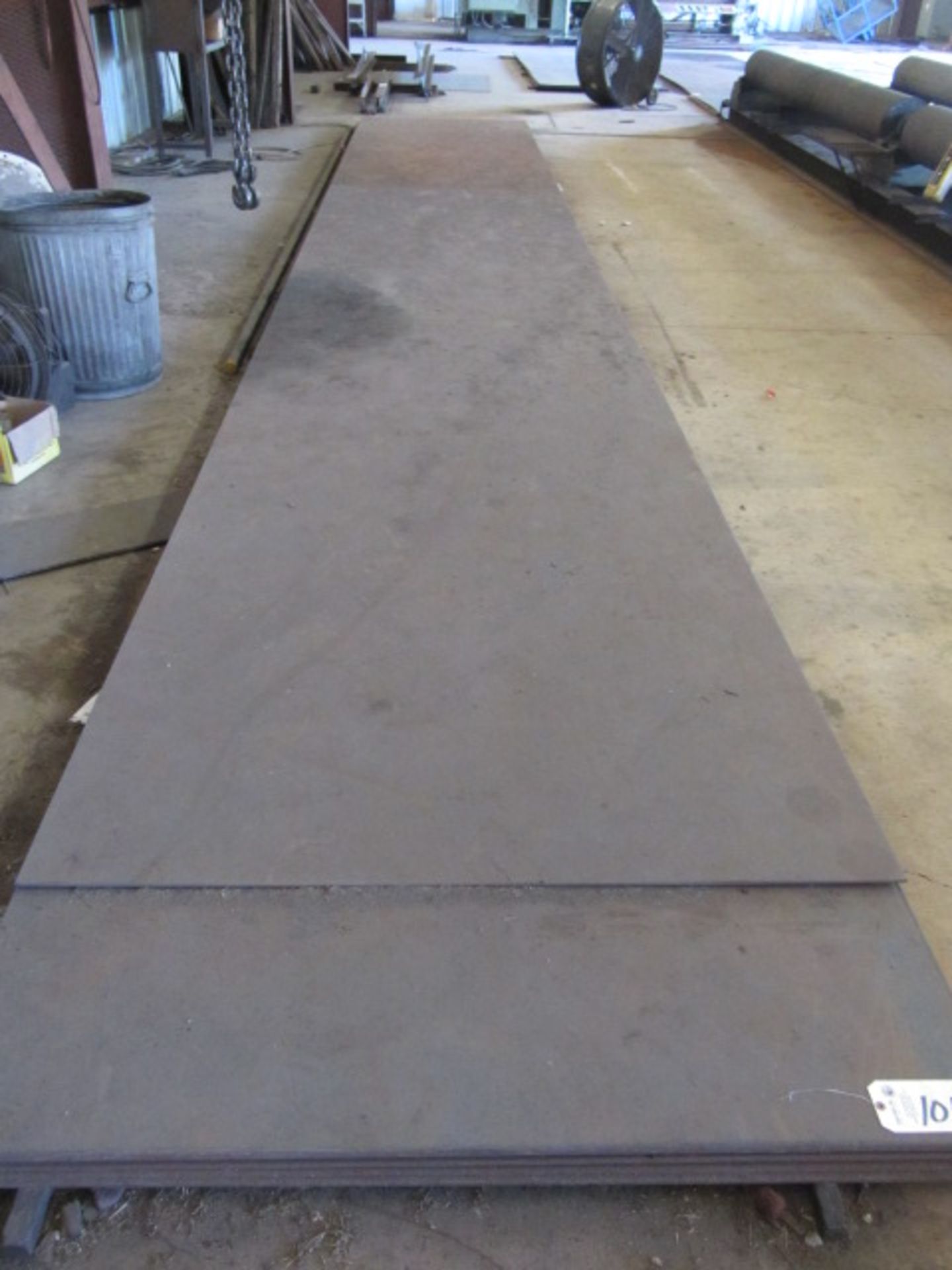 (6) 5/16'' x 60''W x 397''L Steel Plates