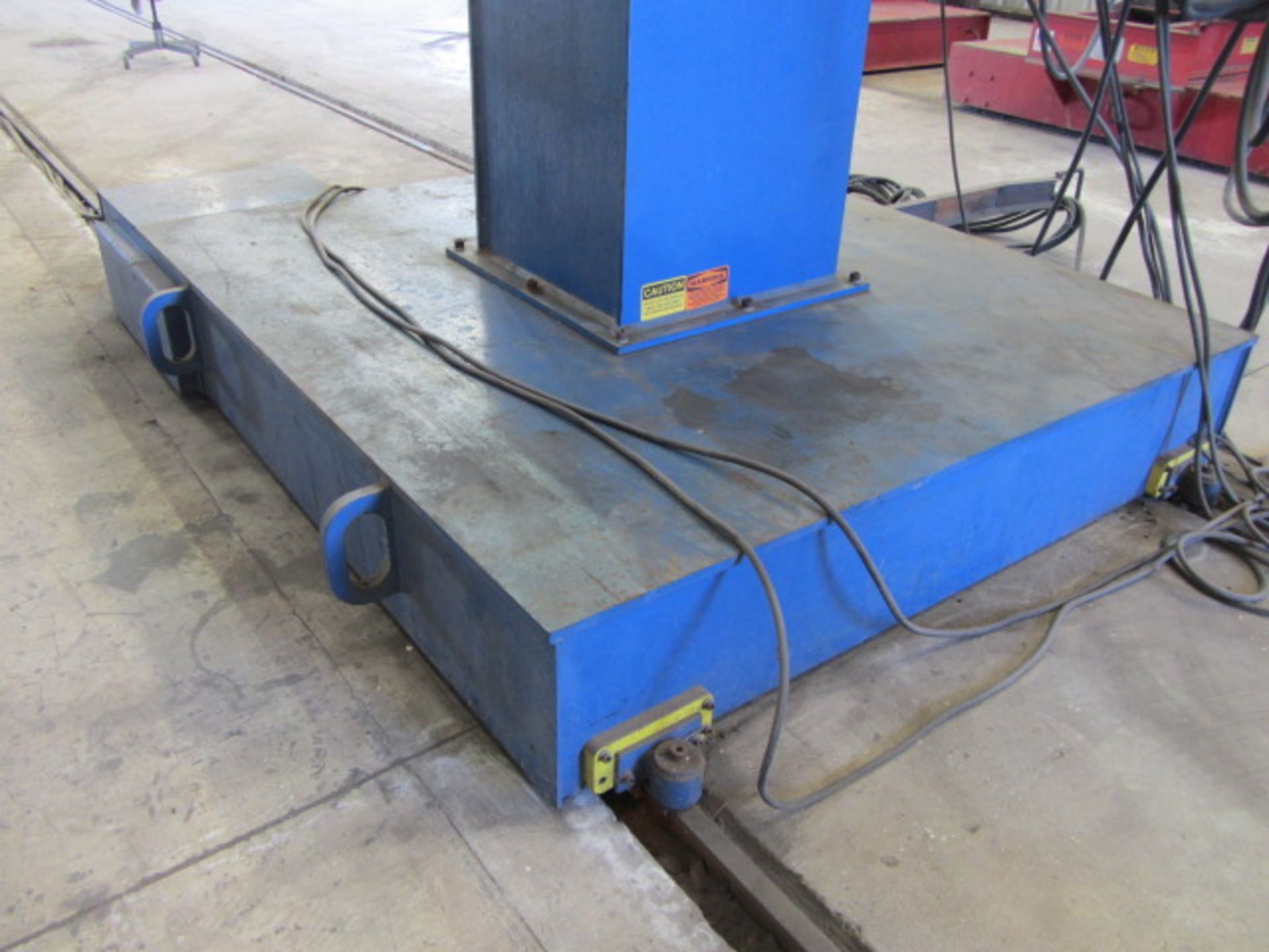 Pandjiris 12' x 12' Welding Manipulator with Portable Car, 360 Degree Lincoln DC1000 Welder, Lincoln - Image 7 of 8