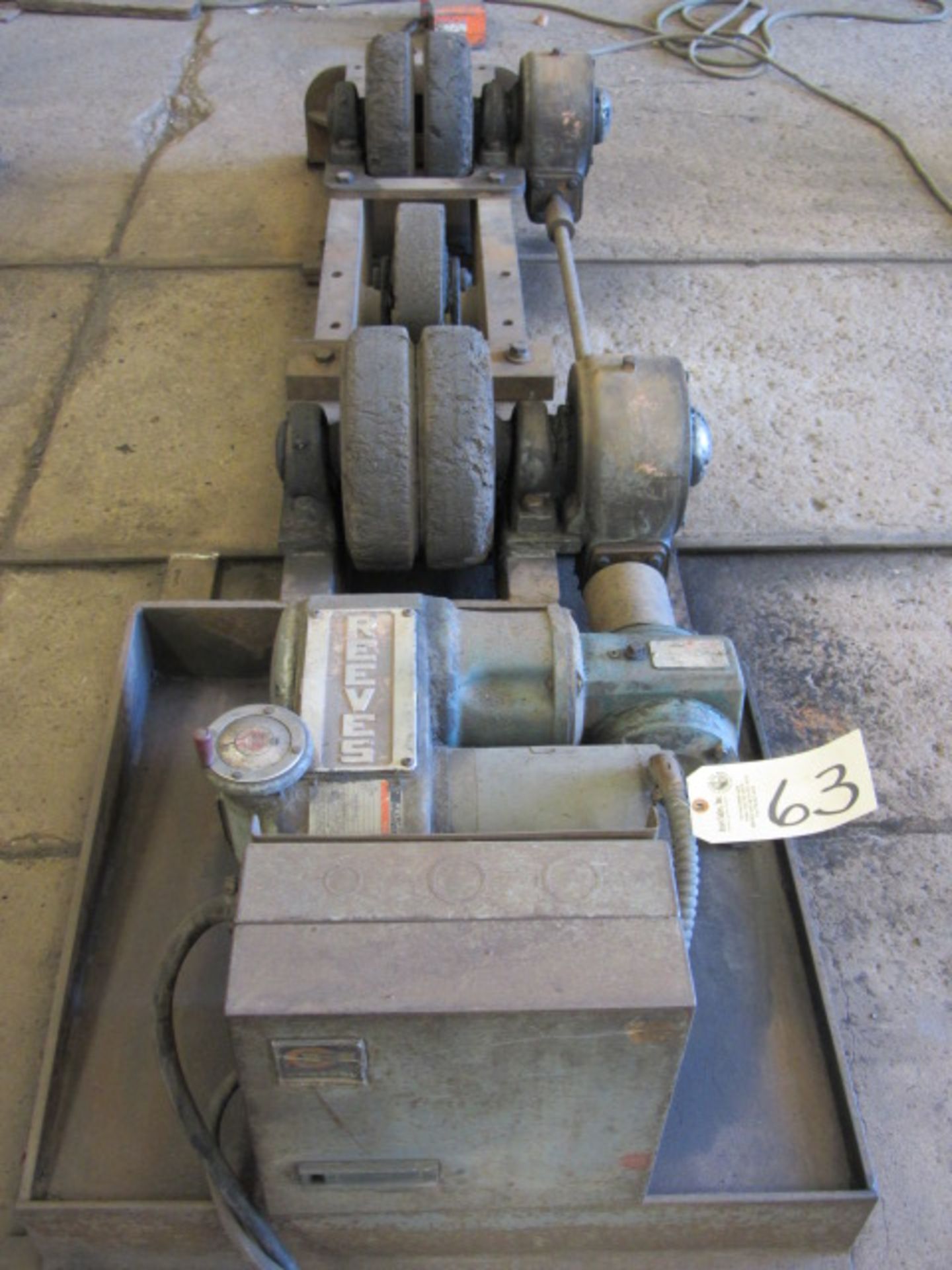 Webb 30 Ton T-18 Tank Turning Roll Set with Drive & Idle Rolls