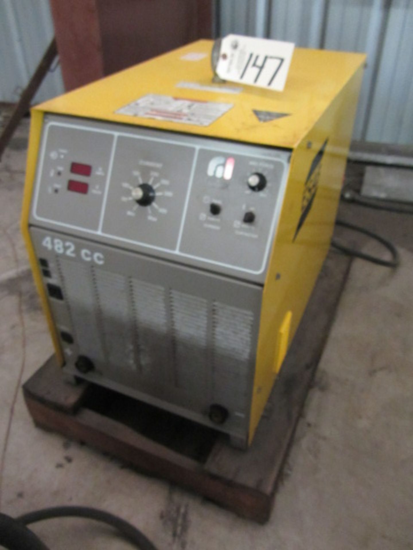Esab 482 CC DC Welder with 480 Wire, sn:ME-1907043