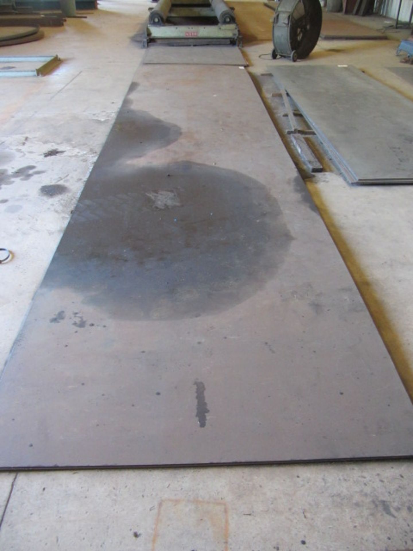 (2) 5/16'' x 72''W x 377''L Steel Plates