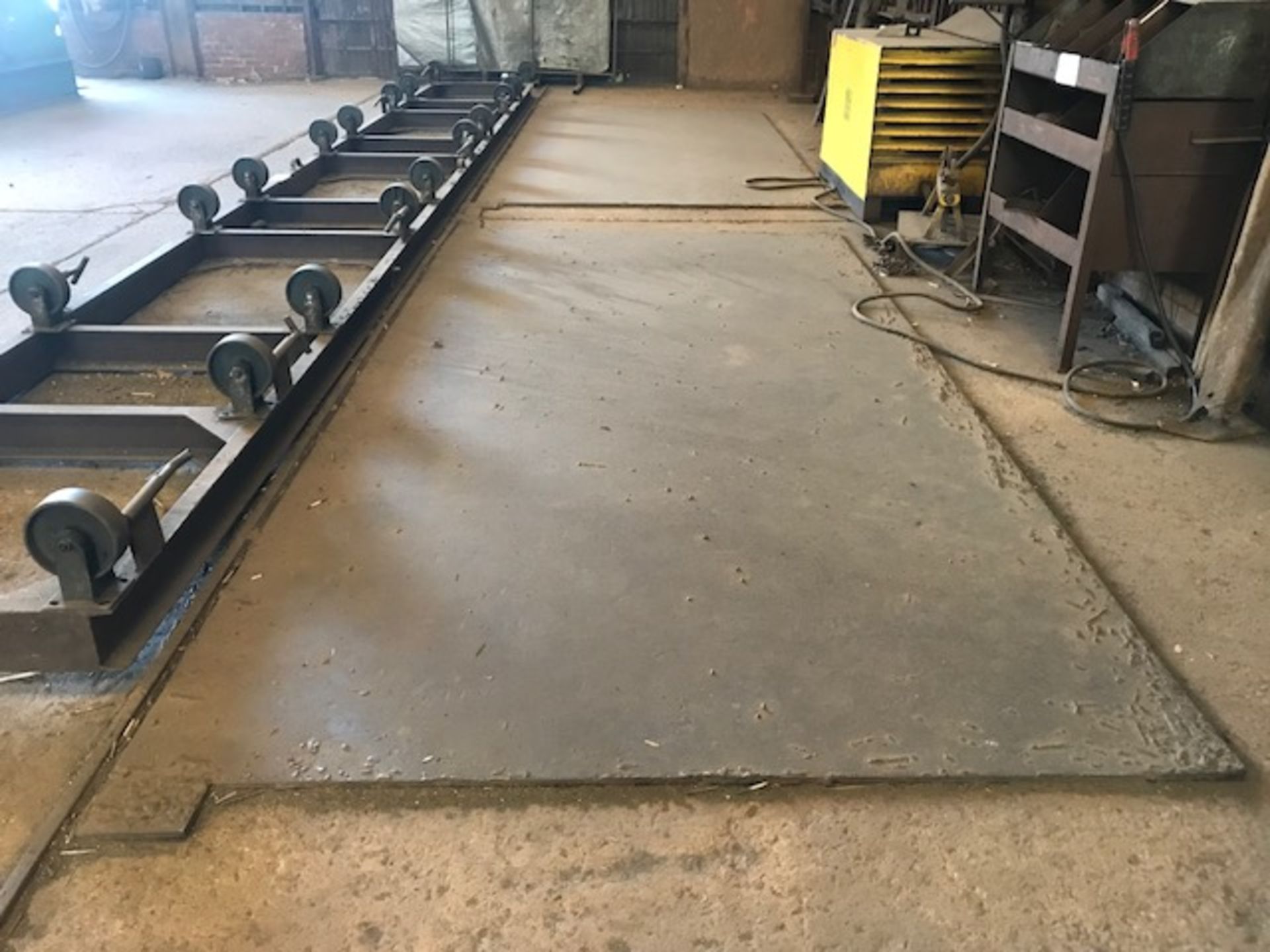 (2) Steel Floor Plates