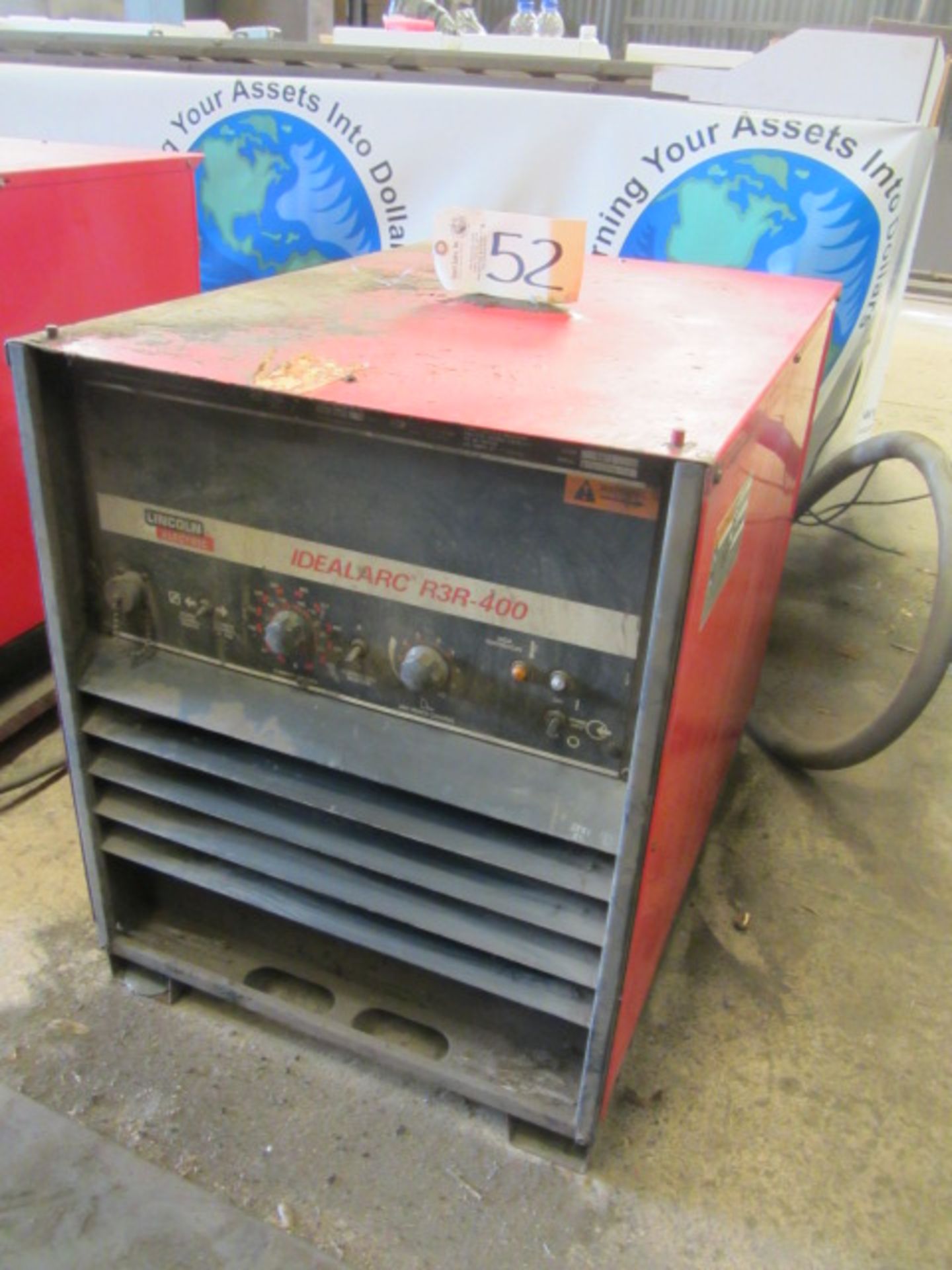 Lincoln Idealarc R3R-400 Welder, sn:U1960209099