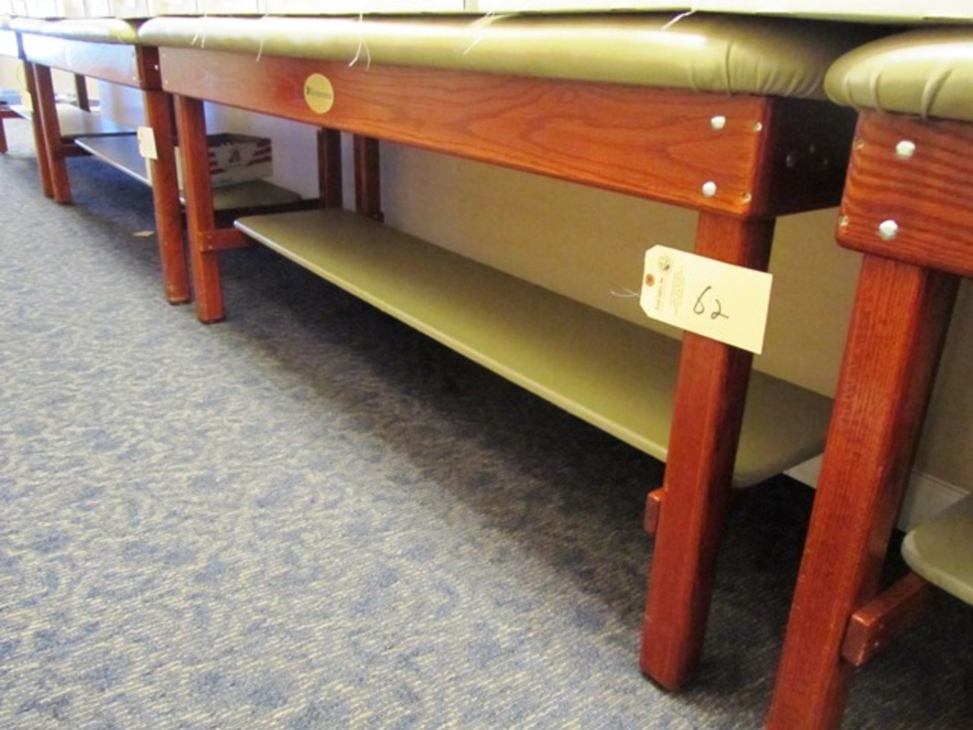 Padded Low Framed Exam Table *located Oak Lawn, IL