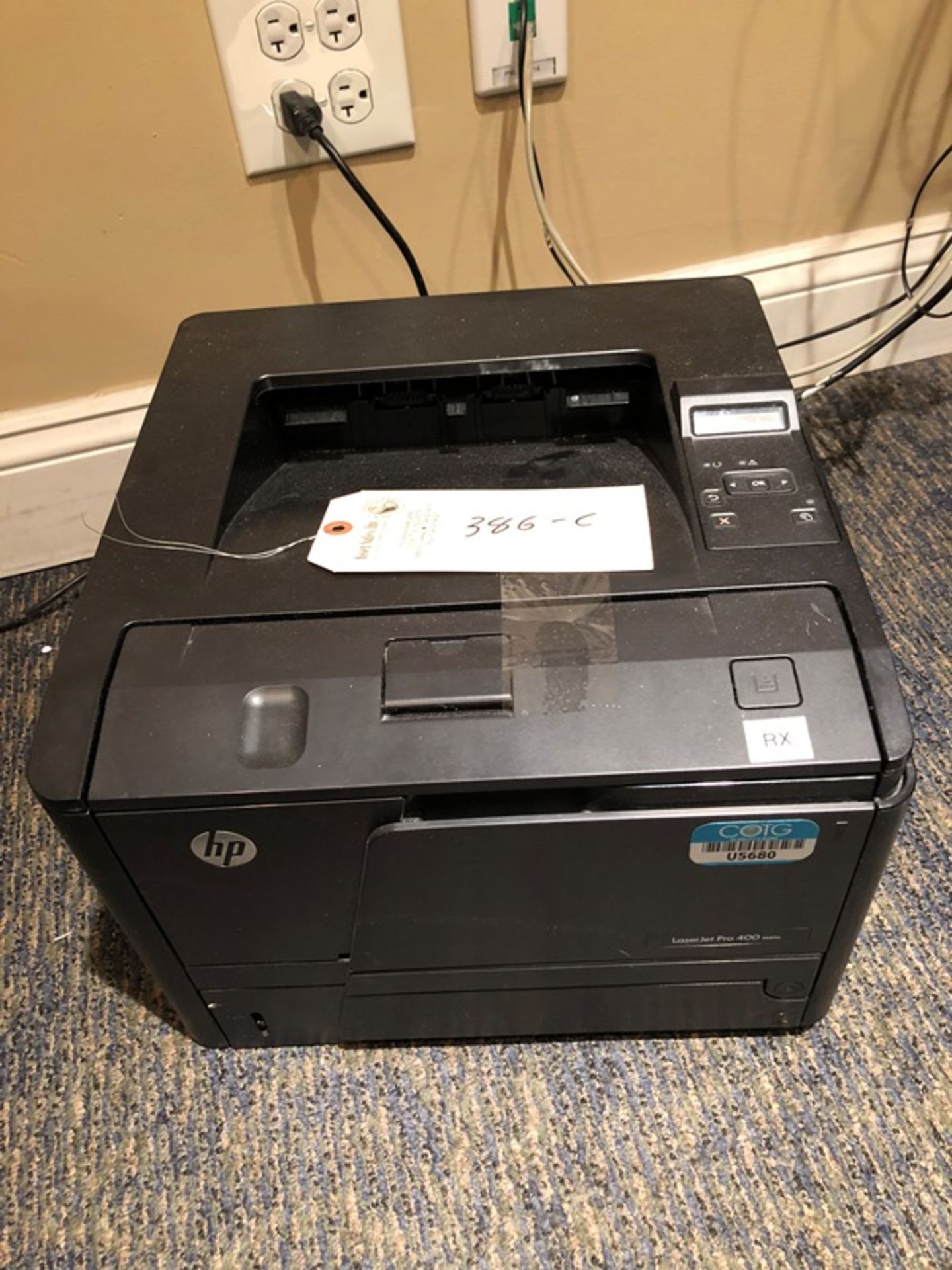 HP Laserjet Pro400 M40ln Laser Printer *located Orland Park, IL