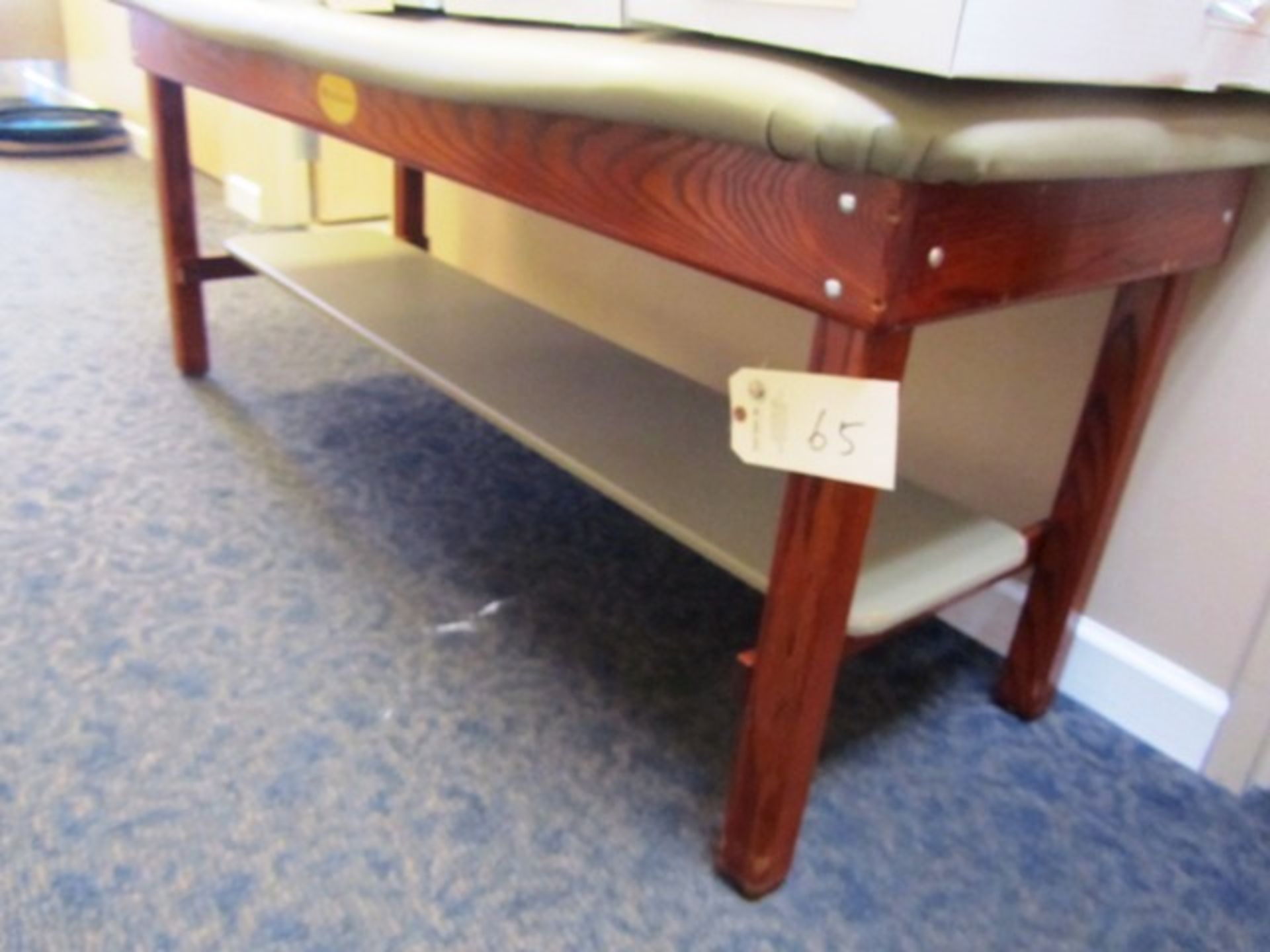 Padded Low Framed Exam Table *located Oak Lawn, IL