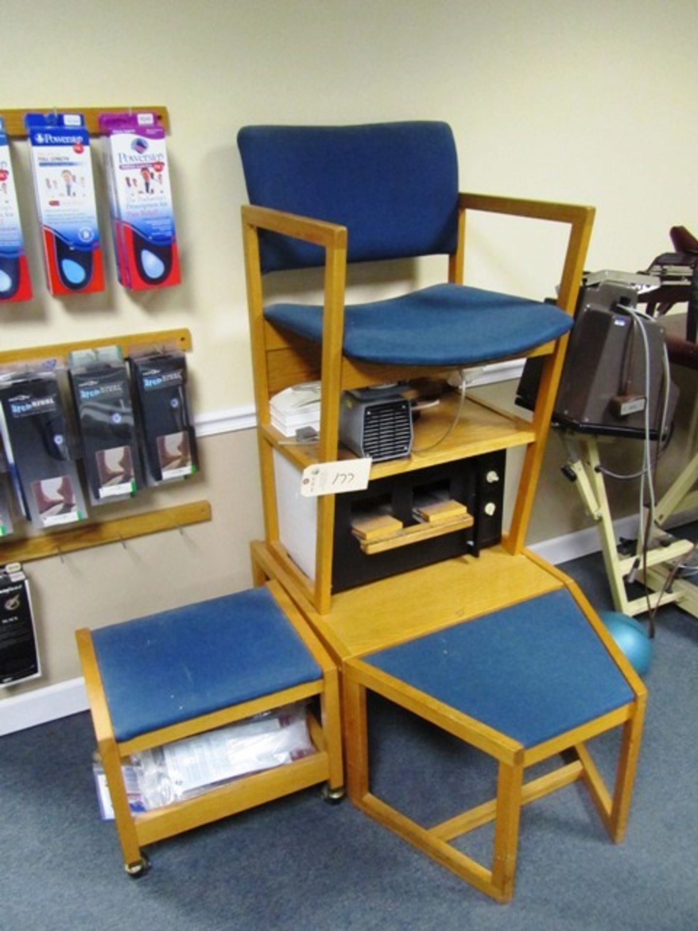 Custom Orthotic Chair (for making orthotic inserts)*located Oak Lawn, IL