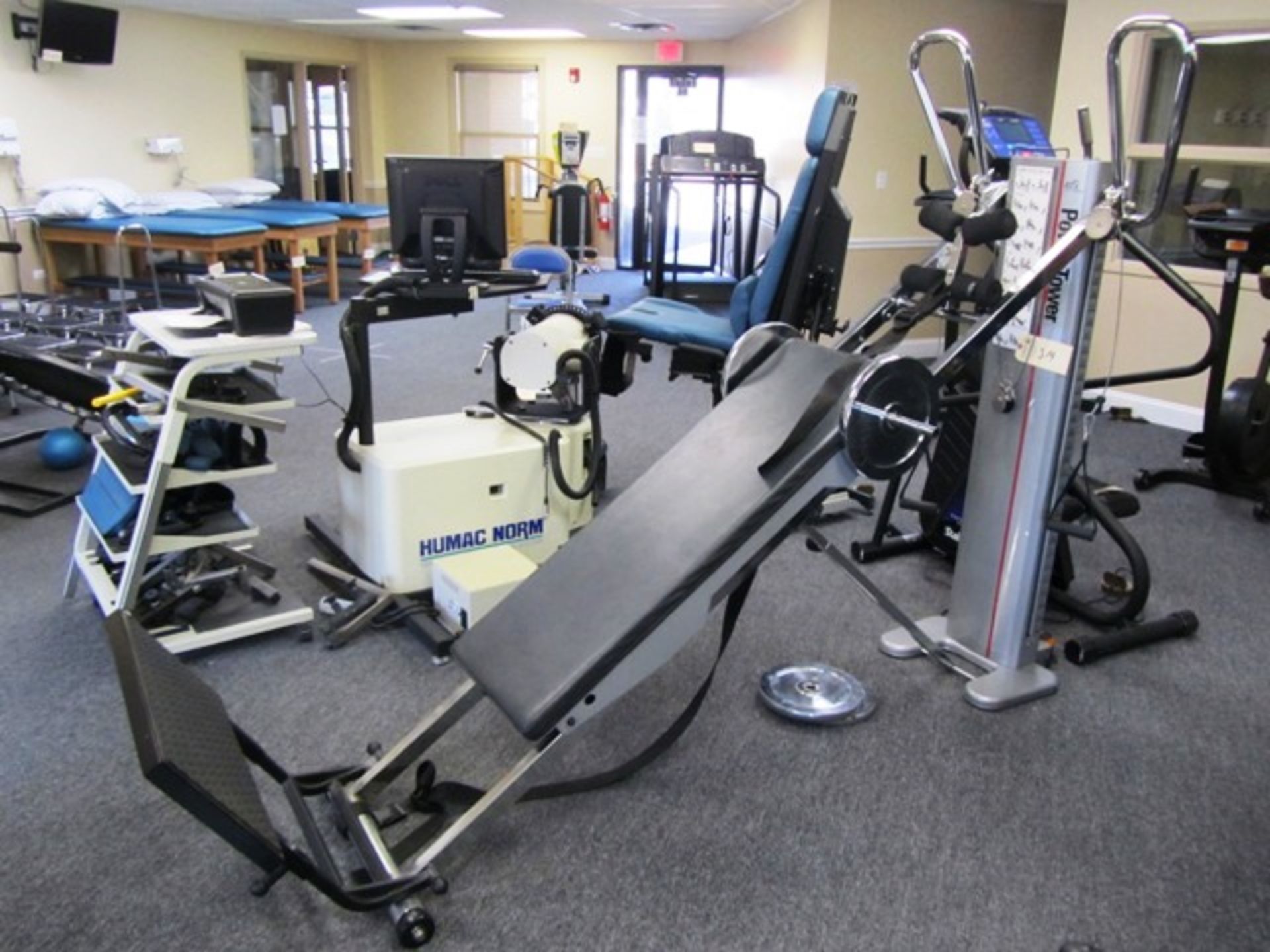 EFI Power Tower Model 6006-1 Gravity Exercise Machine, sn:1021*located Orland Park, IL