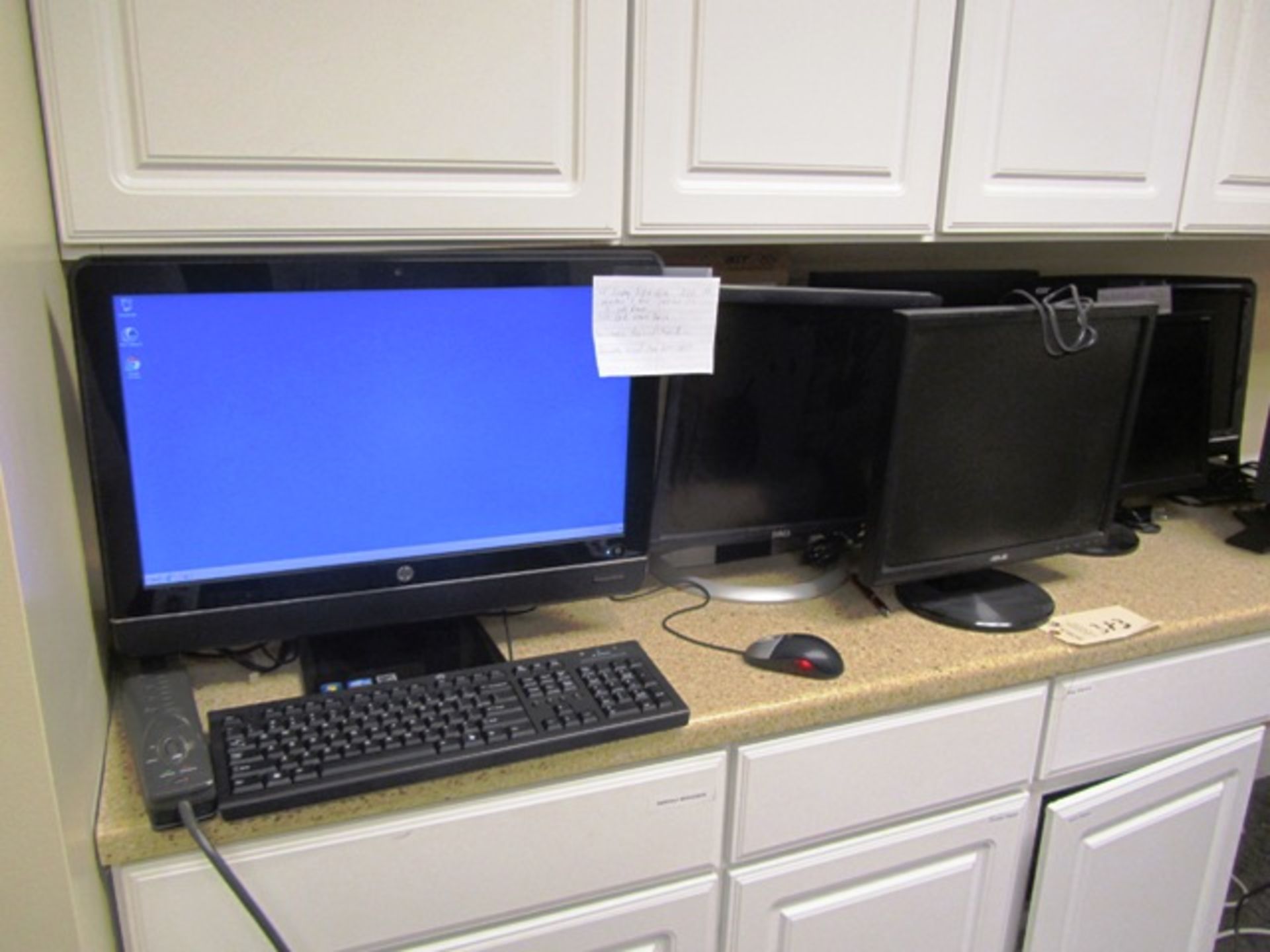 (5) Monitors, (1) PC All in One Computer*located Orland Park, IL
