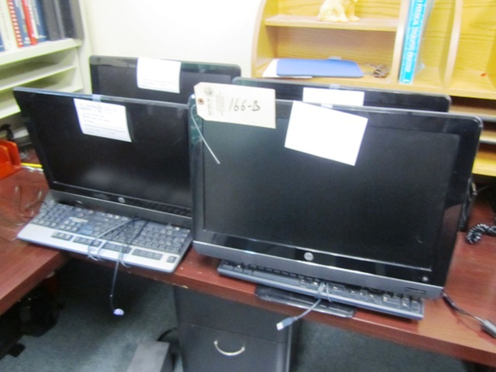 (3) HP All-In-One Computers & (2) Monitors, *located Oak Lawn, IL