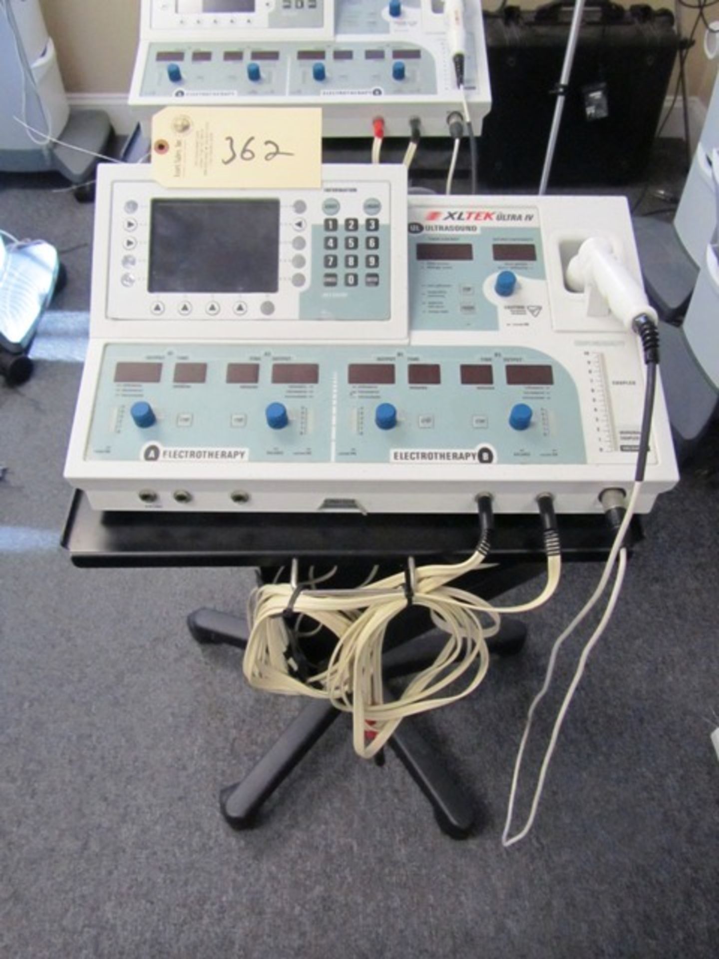 XLTEK Ultra IV Model EX-UL4 Ultrasound & Electrical Stimulation Machine, sn:ULIV0412334C3*located