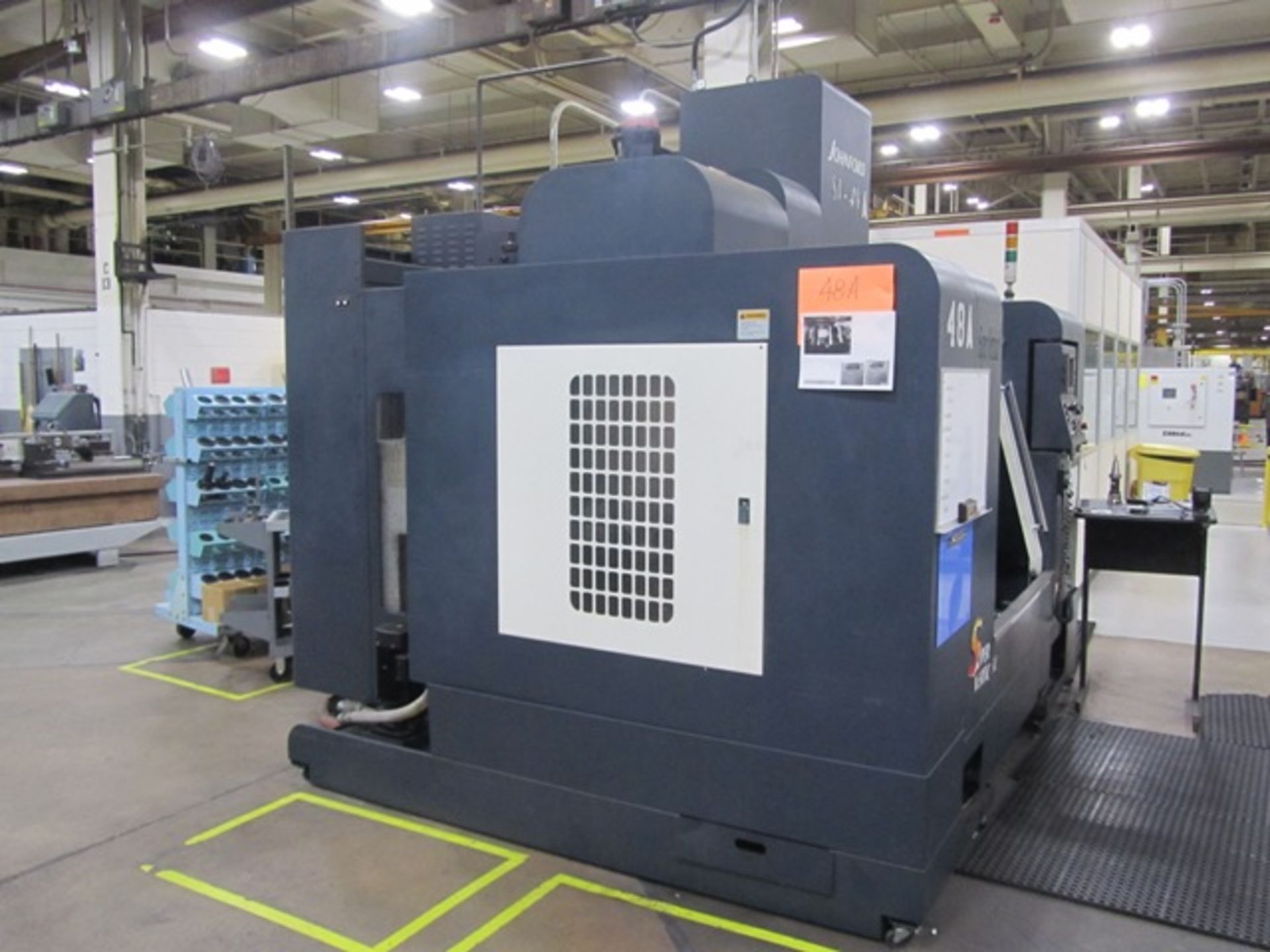 Johnford Model SV-48 Super 4-Axis CNC Vertical Machining Center with 10" Tsudakoma 4th Axis Rotary - Image 7 of 11