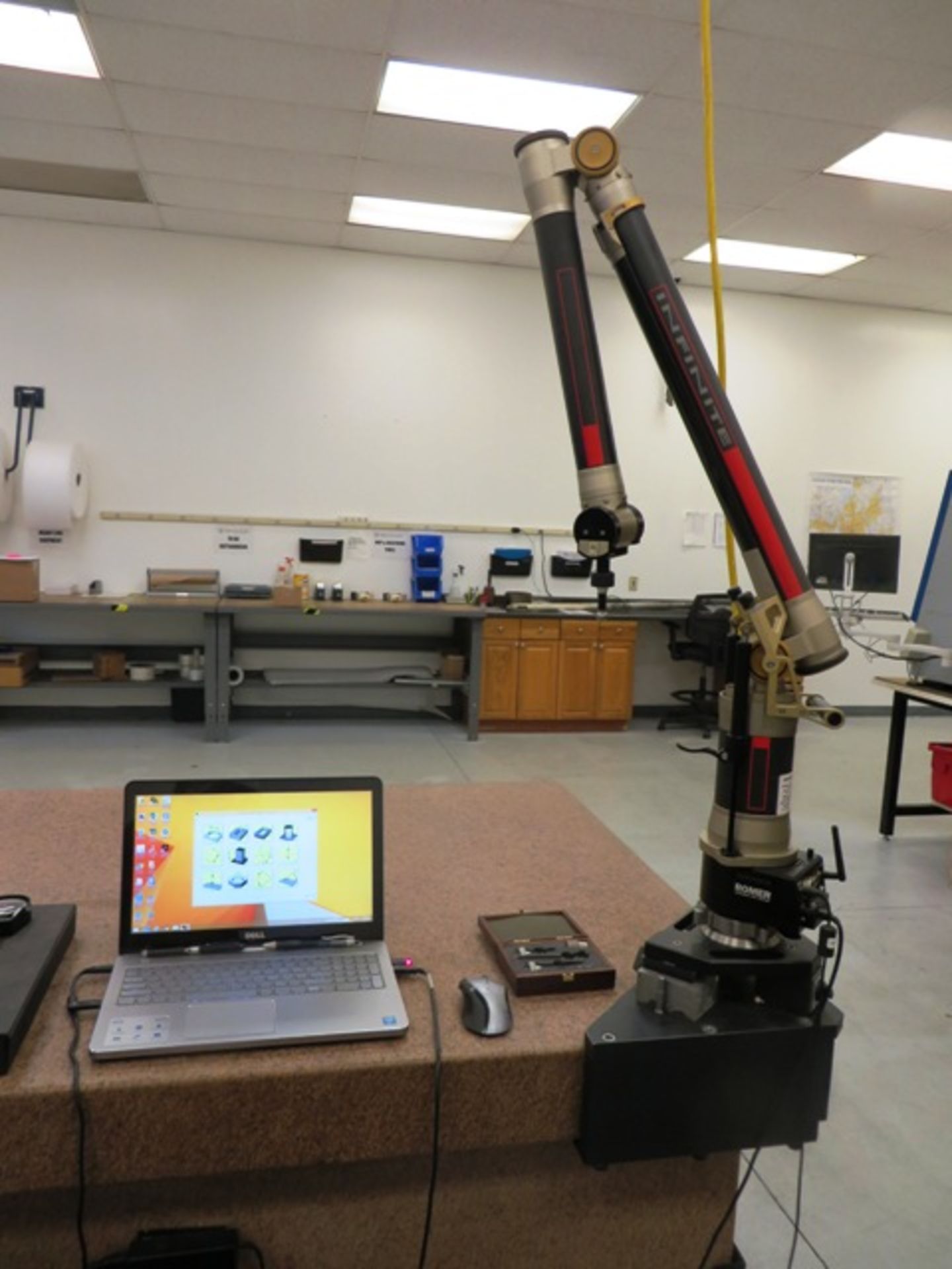 Romer Model 54 Infinite Portable Coordinate Measuring Machine with PC DMIS Software, Windows RDS 7.