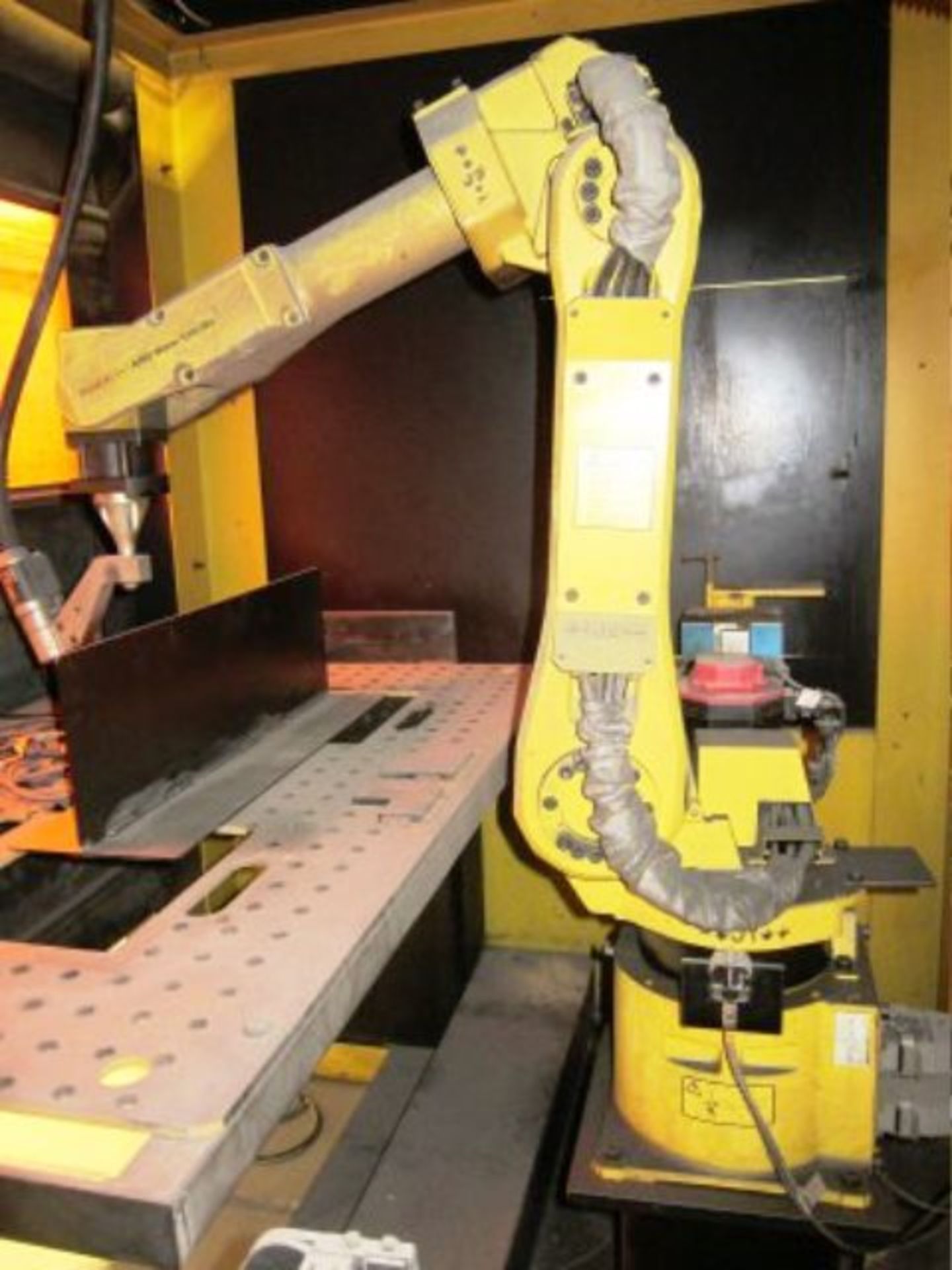 Genesis Model CRZ-ST CNC Robotic Weld Cell with Fanuc 100iBE 6-Axis Welding Robot, Lincoln Powerwave - Image 5 of 5