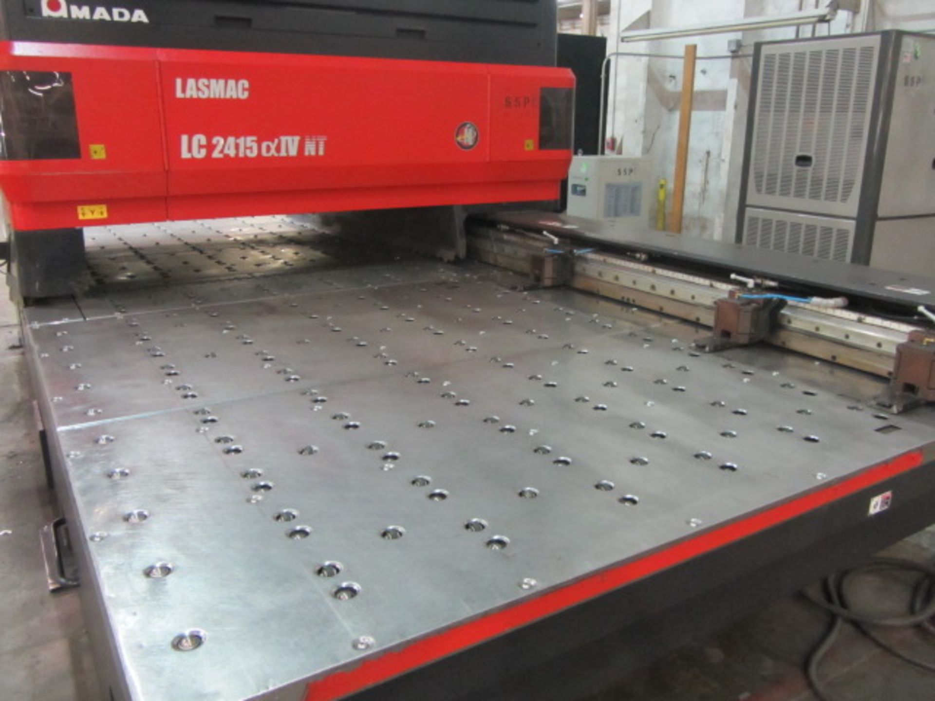 Amada Model Lasmac LC2415aIVNT 4000 Watt Laser Burning Machine with Approx 5' x 16' Roller Work - Image 5 of 10