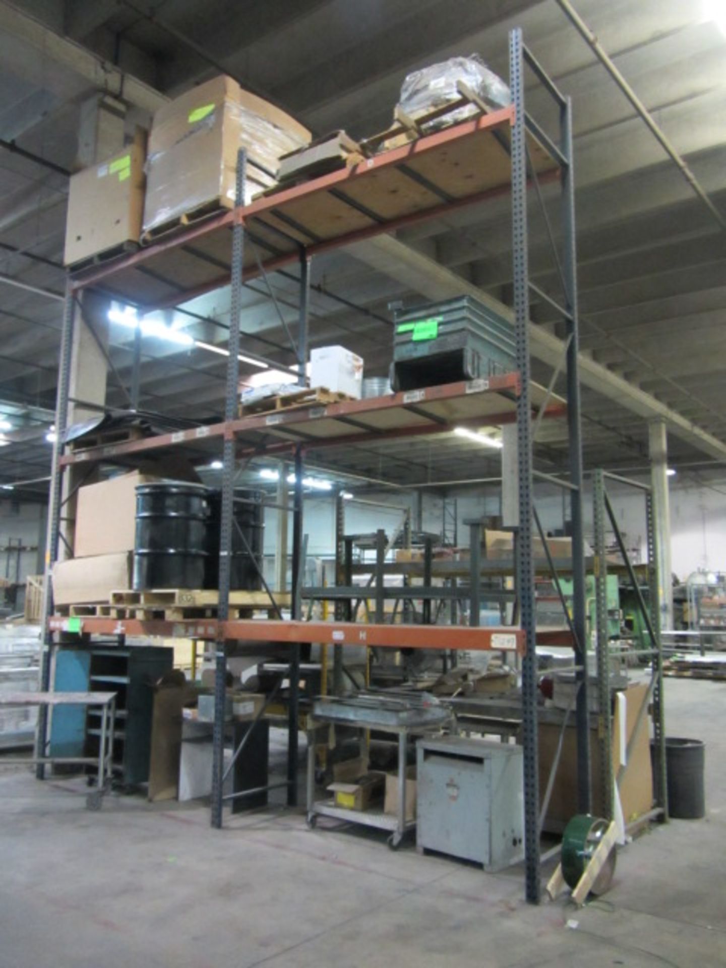 4 Sections Pallet Racking