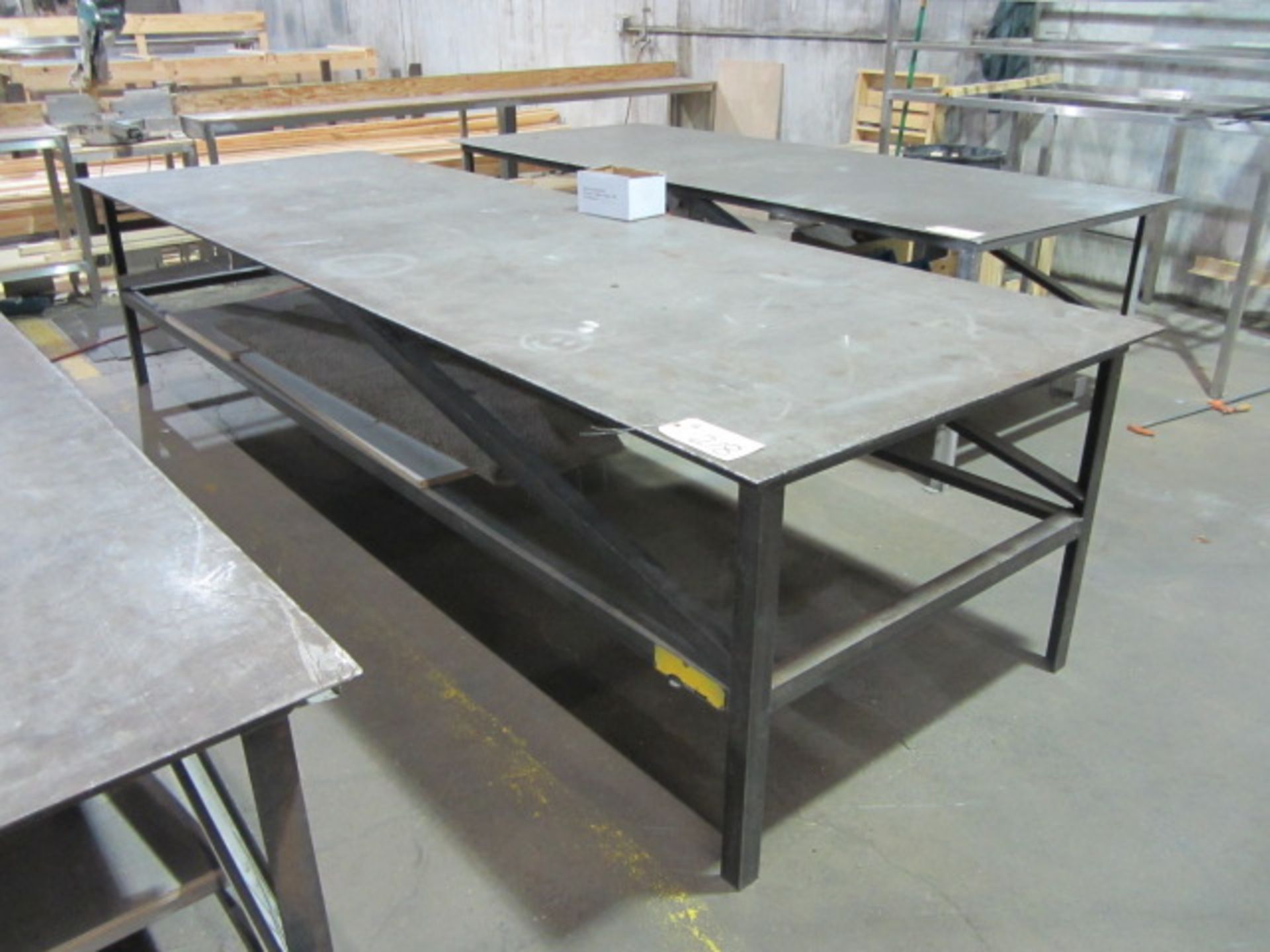 4' x 12' Steel Table