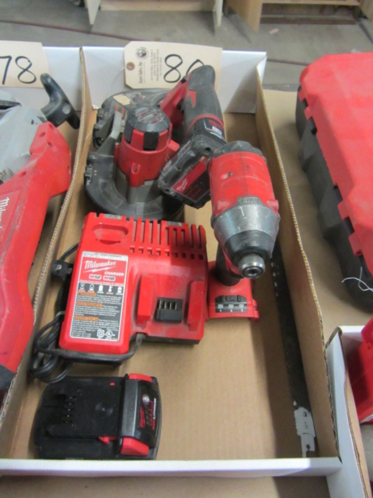 Milwaukee M12 Cordless Bandsaw & Impact with Battery & Charger