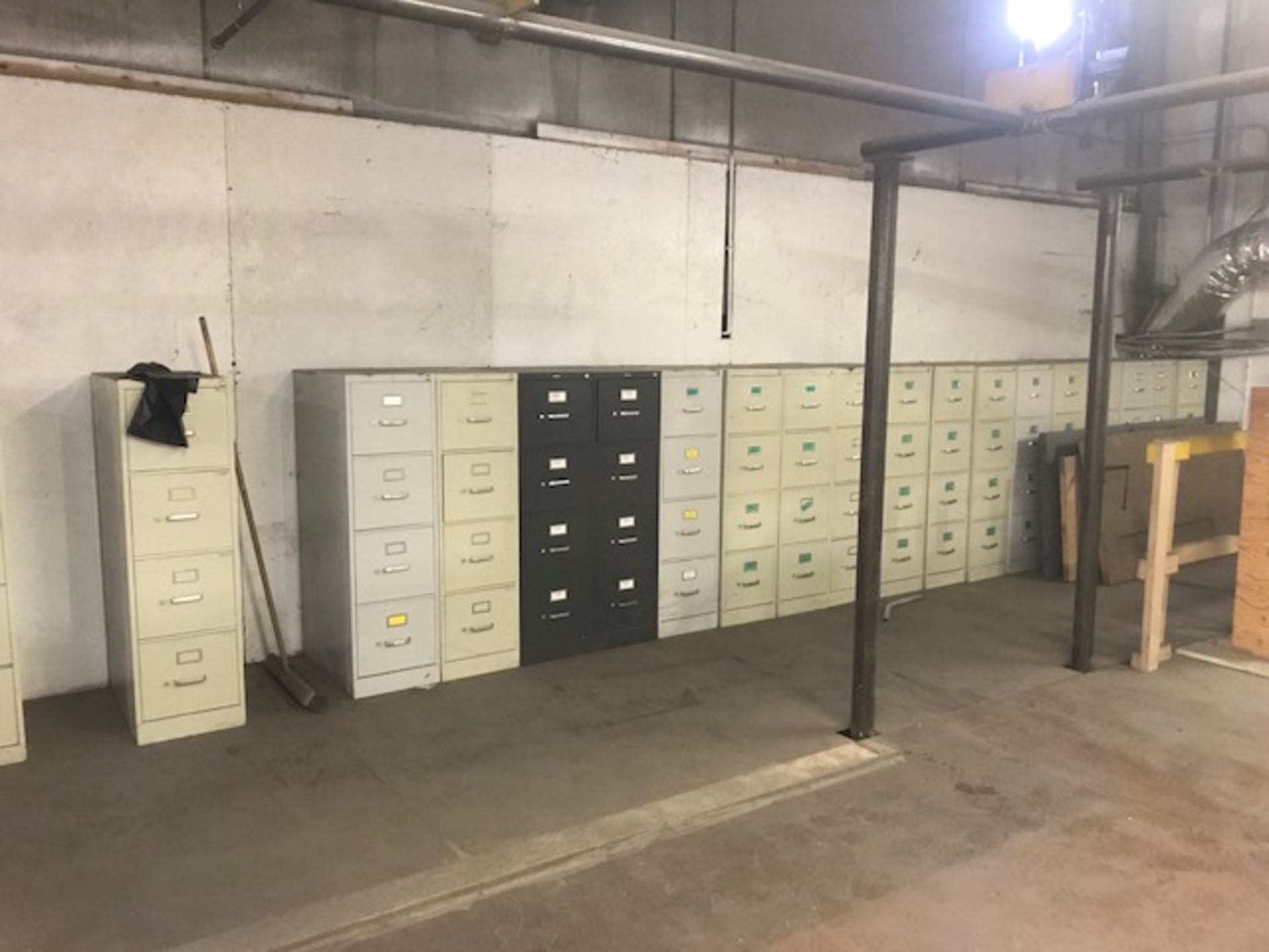 (20) File Cabinets (on mezzanine)