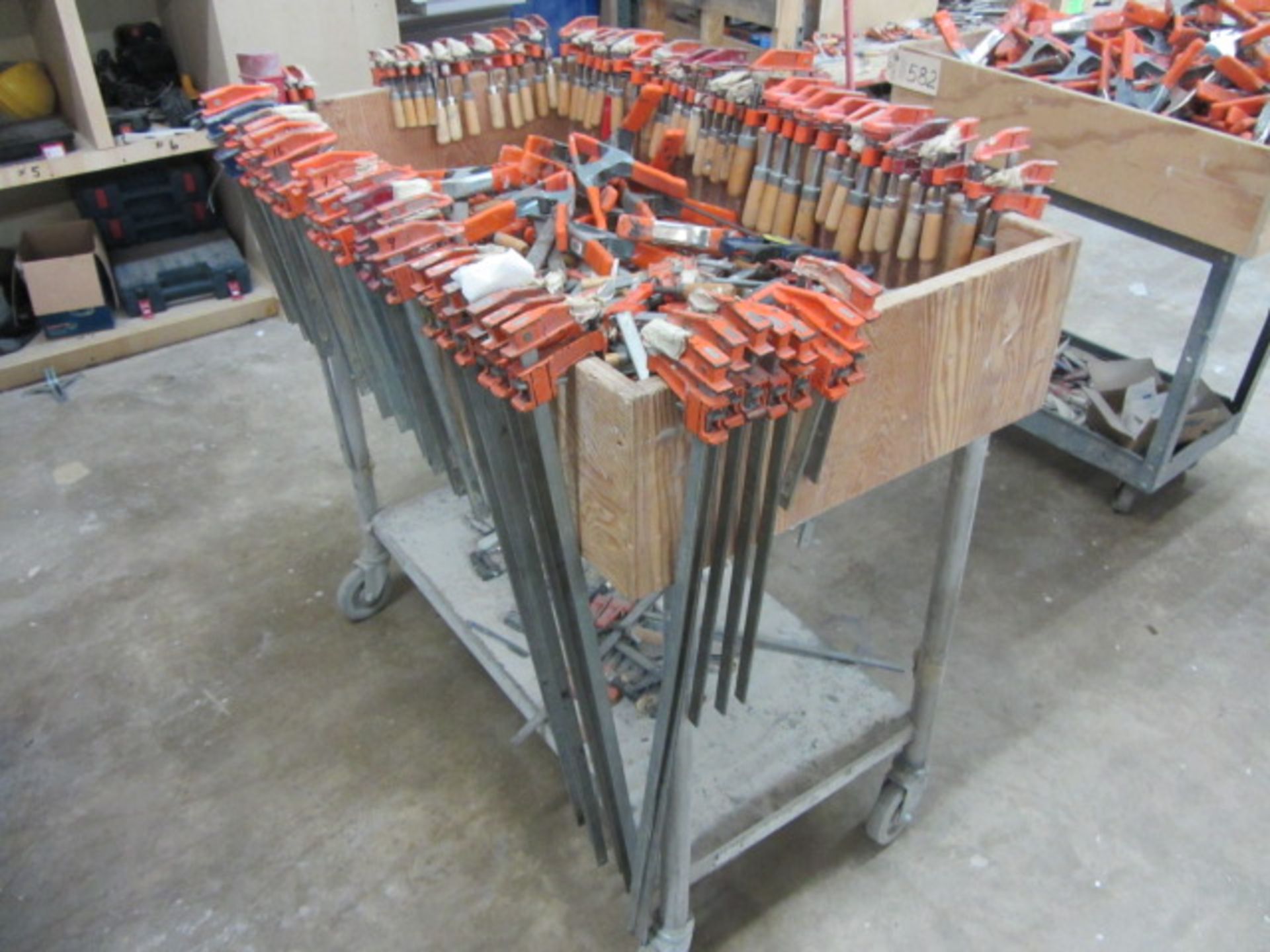 Cart with Clamps