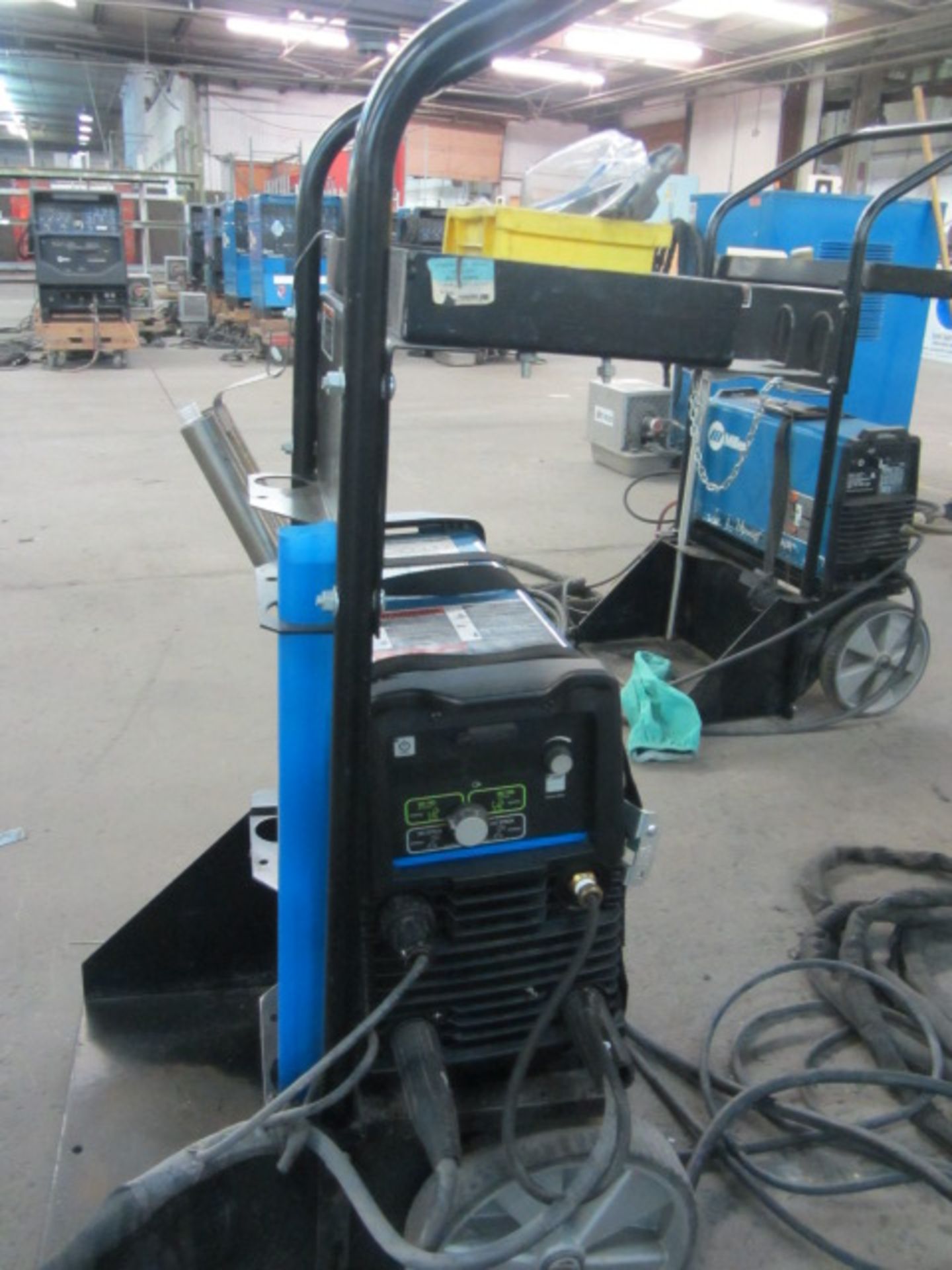 Miller Maxstar 210 Portable Tig Welder with Cart, sn:MH060848L, Mfg. Approx. 2018