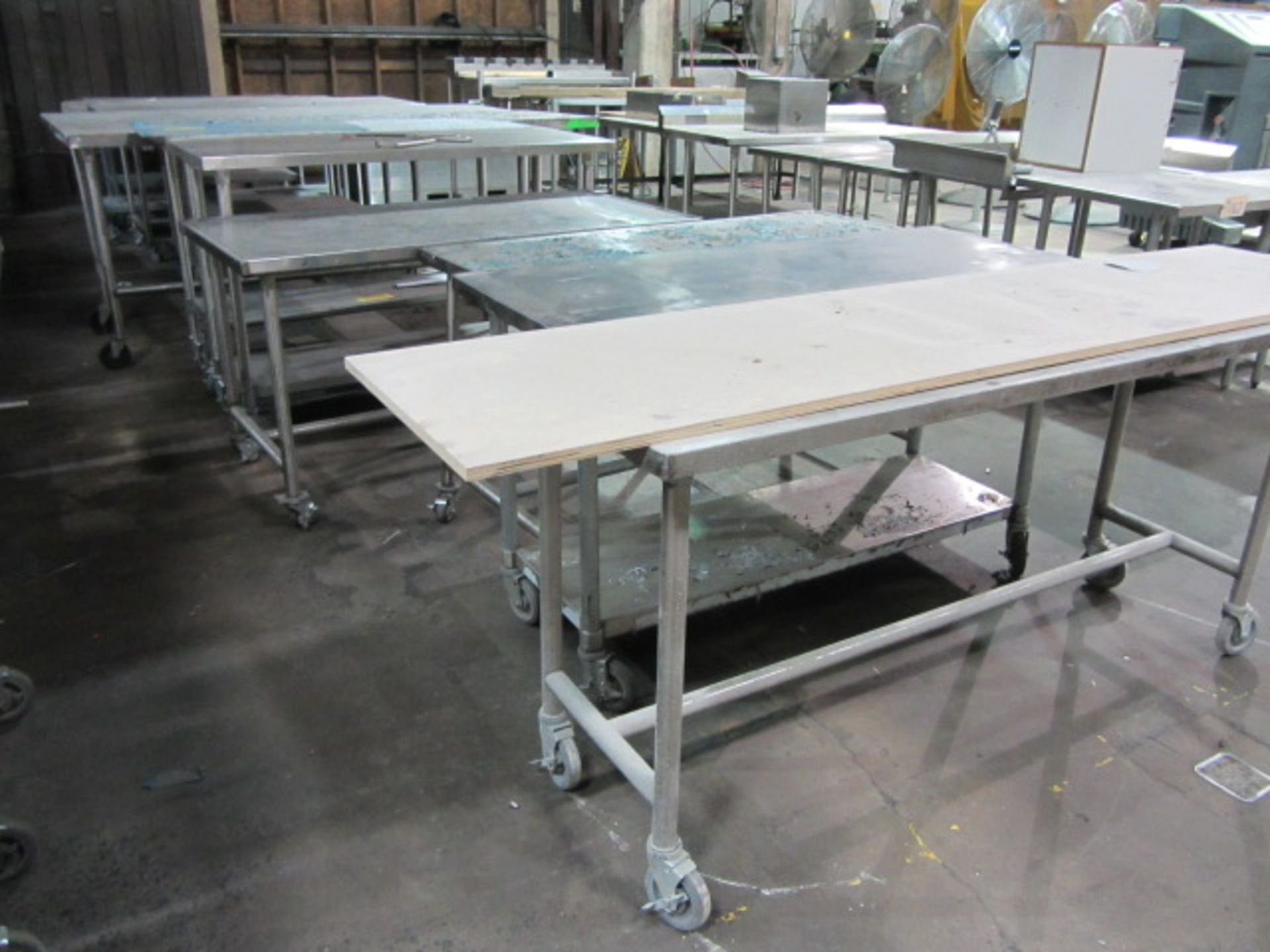 Portable Stainless Steel Tables