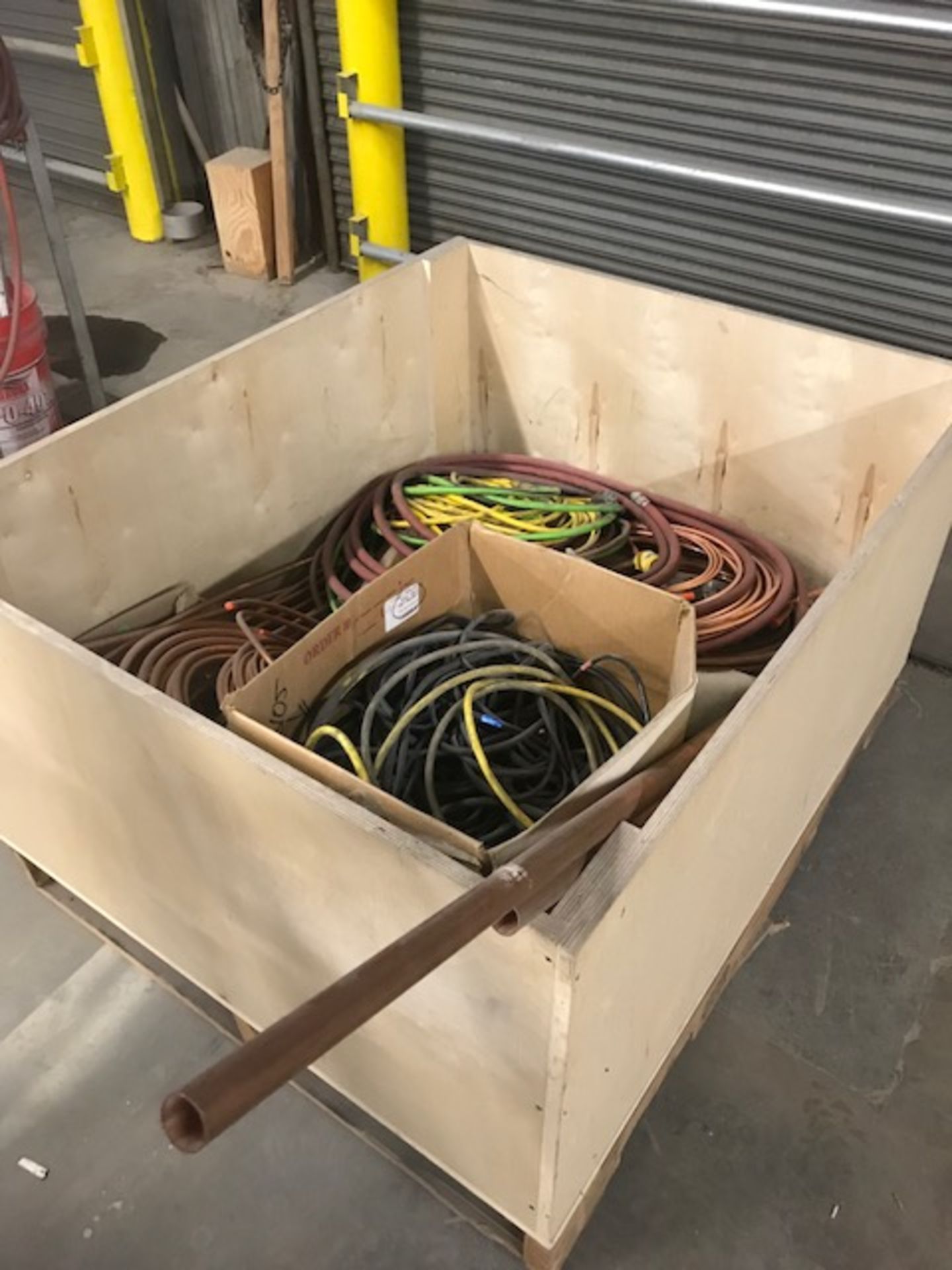 Crate of Copper & Wire