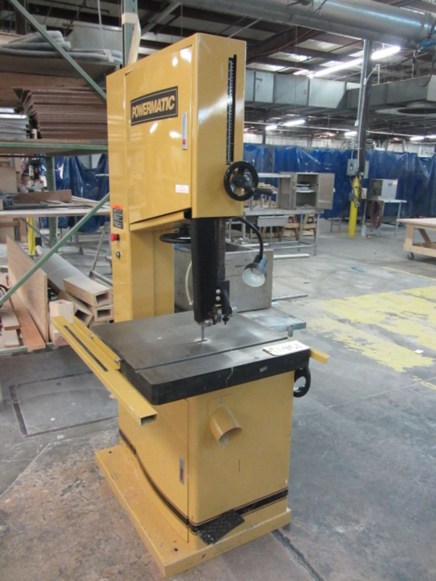 Powermatic Model 2013-3 20'' Vertical Bandsaw with 24'' x 24'' Tilt Work Table, sn:06072013518