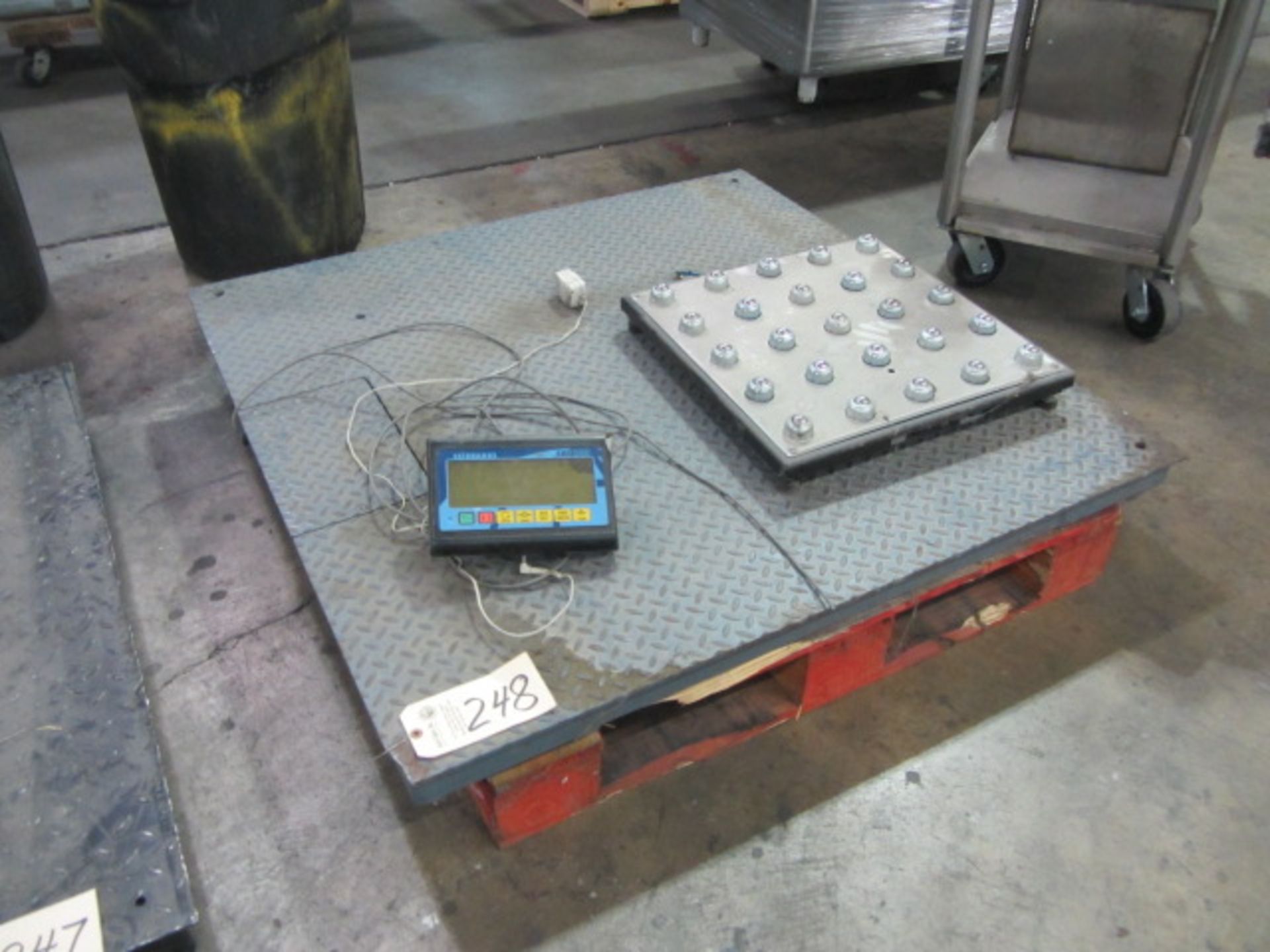 Aegis 4' x 4' 5,000 lb Capacity Platform Scale with FB1100 Digital Readout