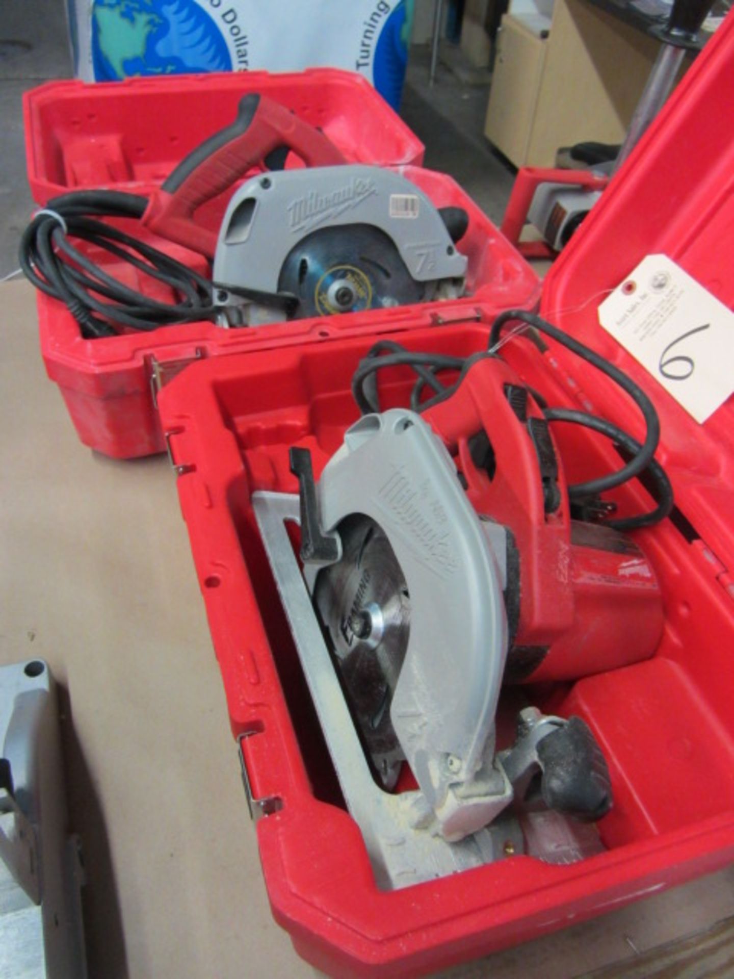 (2) Milwaukee 7'' Tilt-Lok Saws