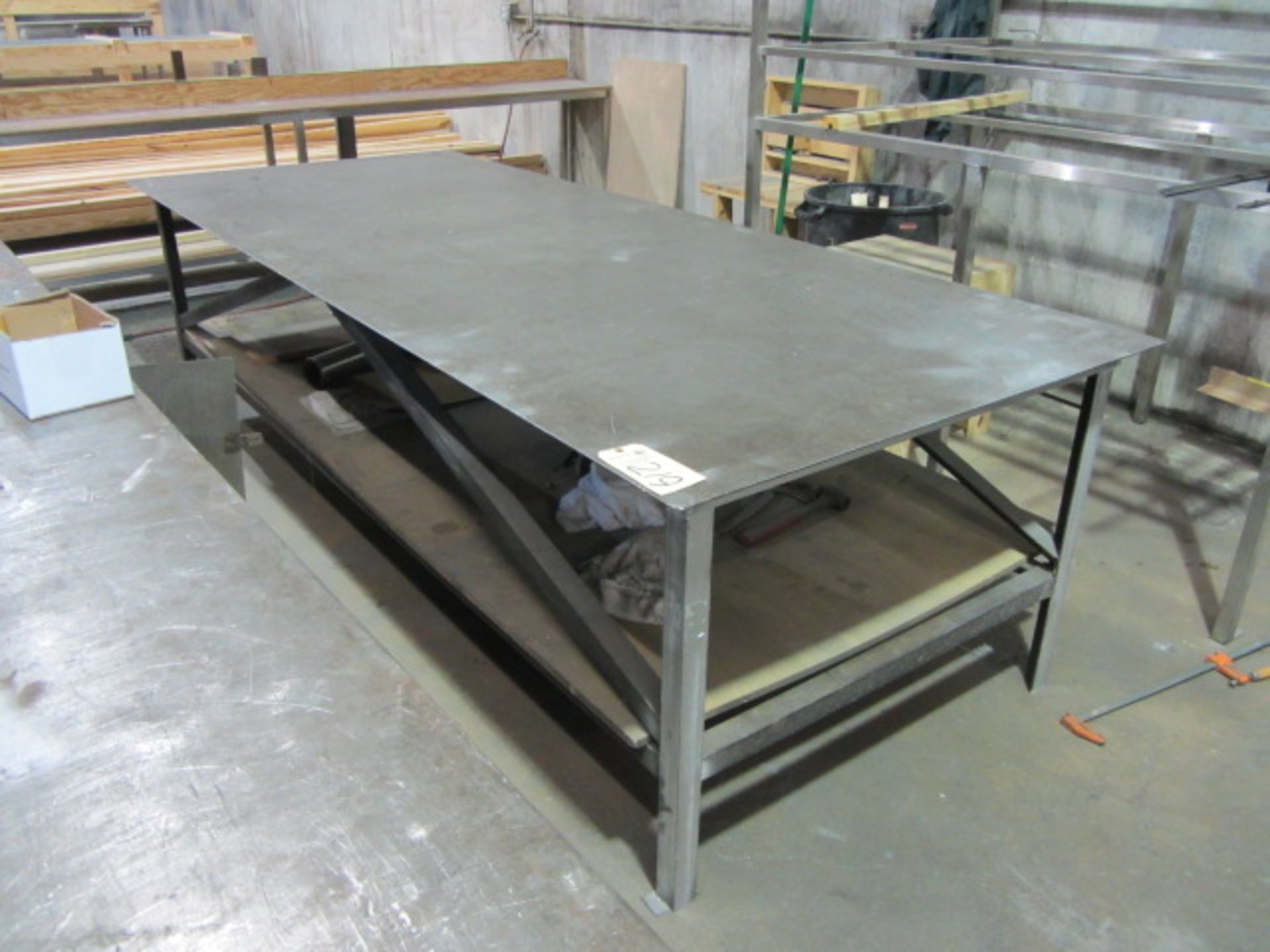 4' x 8' Steel Table