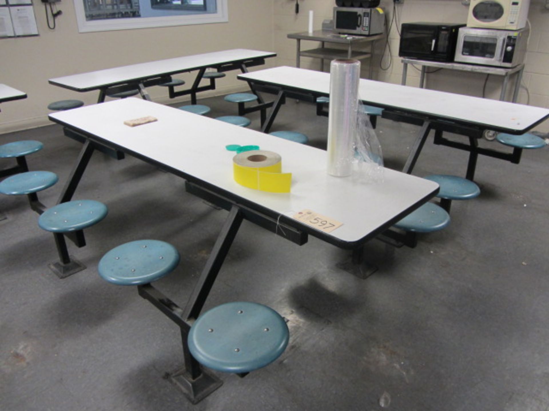 (2) Lunch Tables