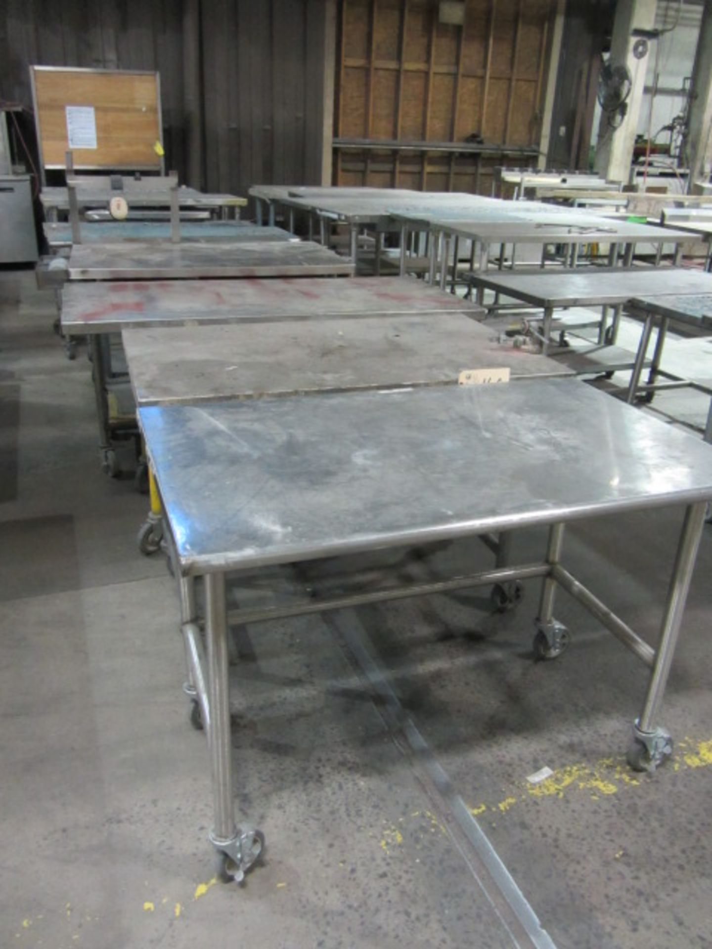 Portable Stainless Steel Tables