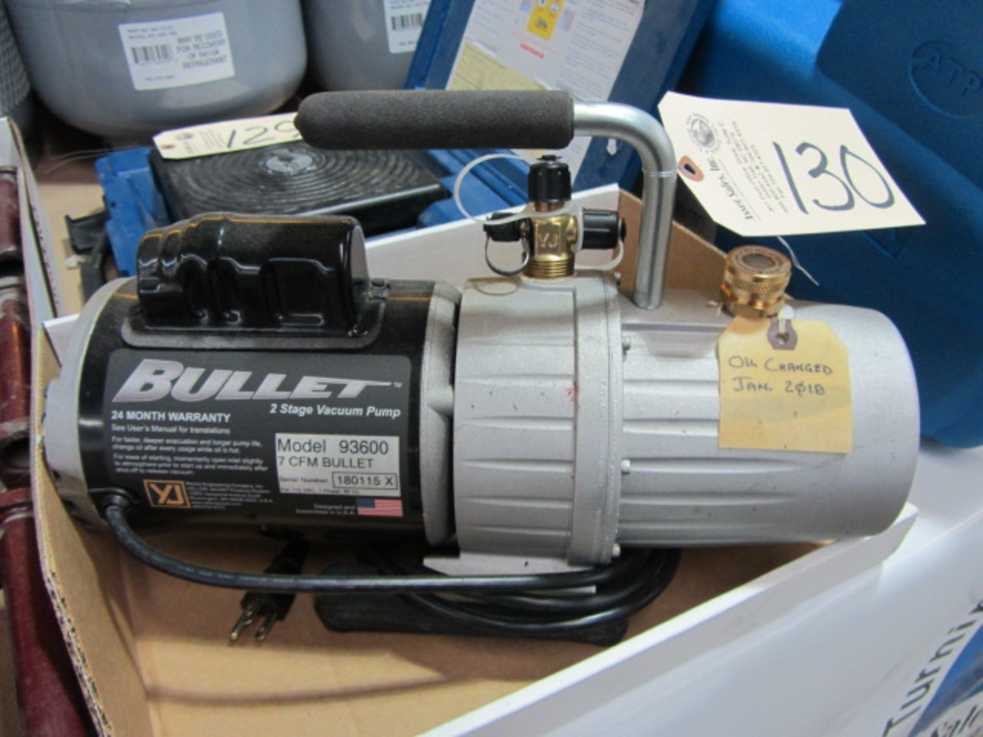 Bullet 93600 2-Stage Vacuum Pump