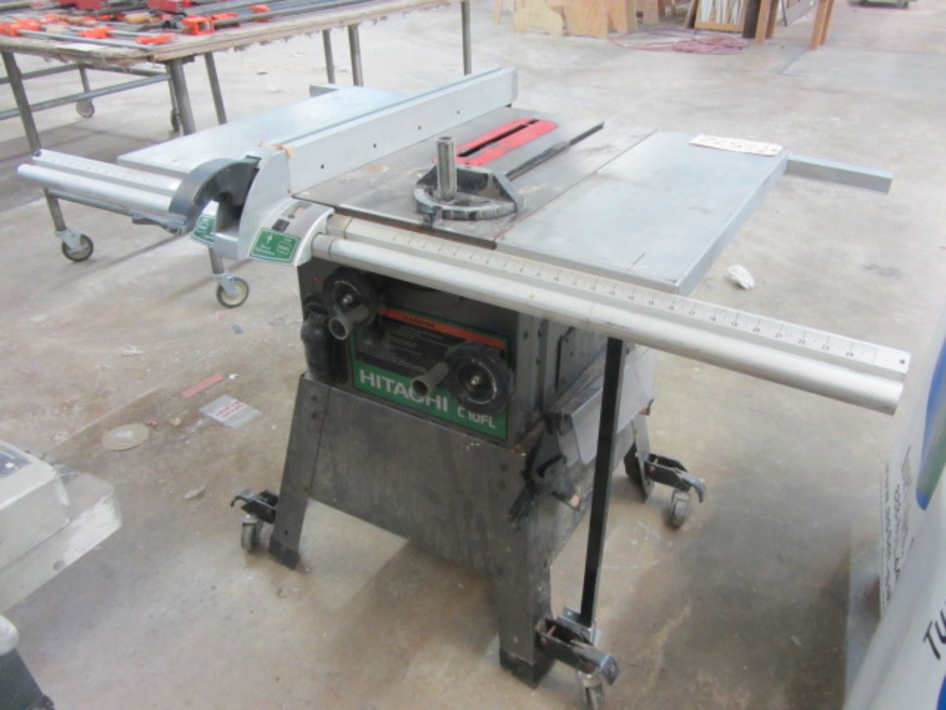 Hitachi C10FL 10'' Table Saw, sn:490135