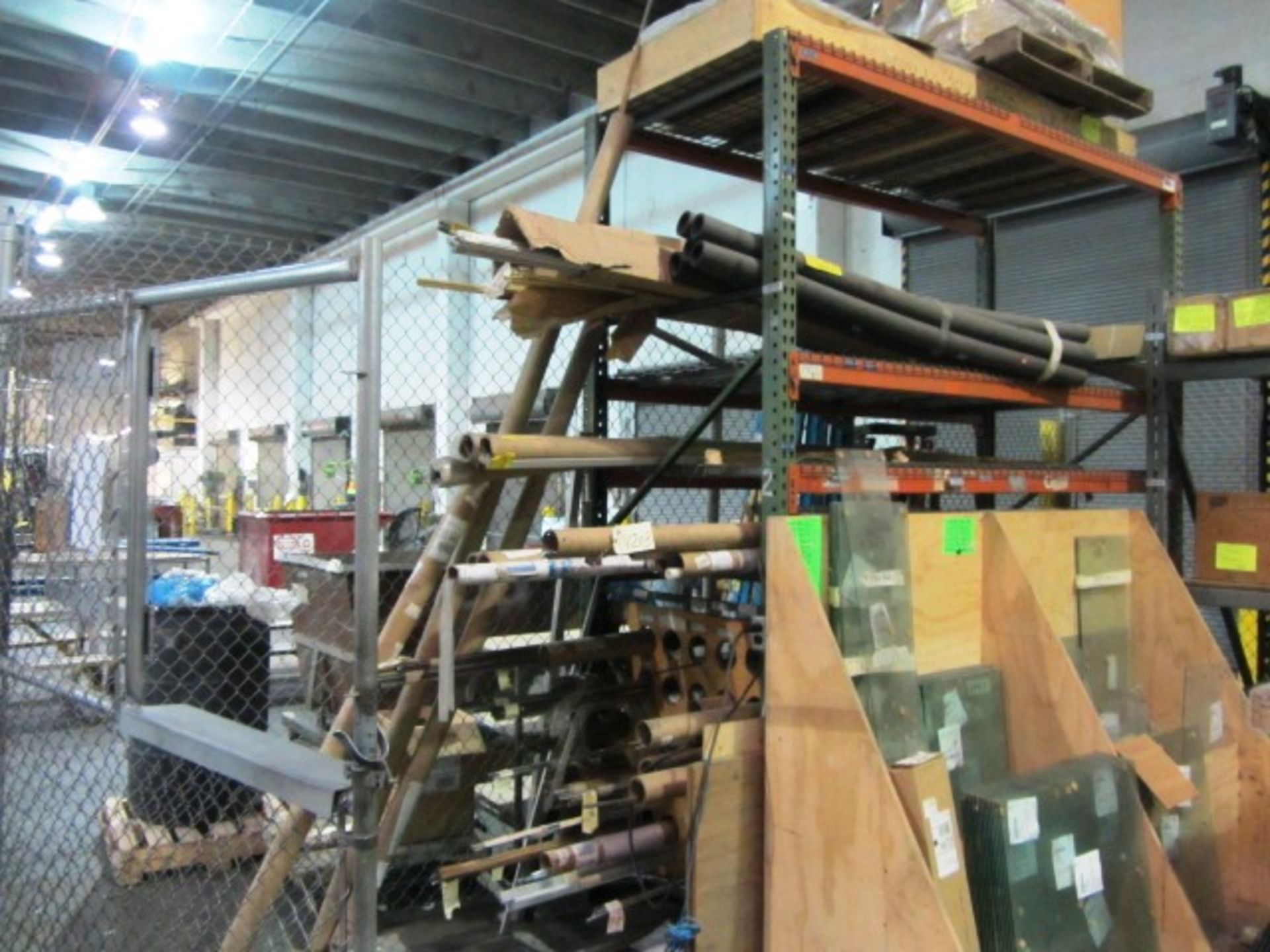 Large Quantity of Shelving & Hinges