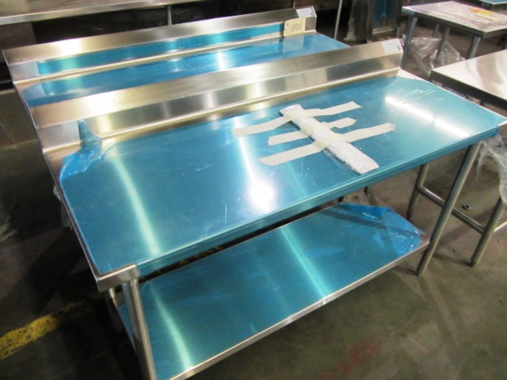 (2) Stainless Steel Work Tables, 60'' x 24''